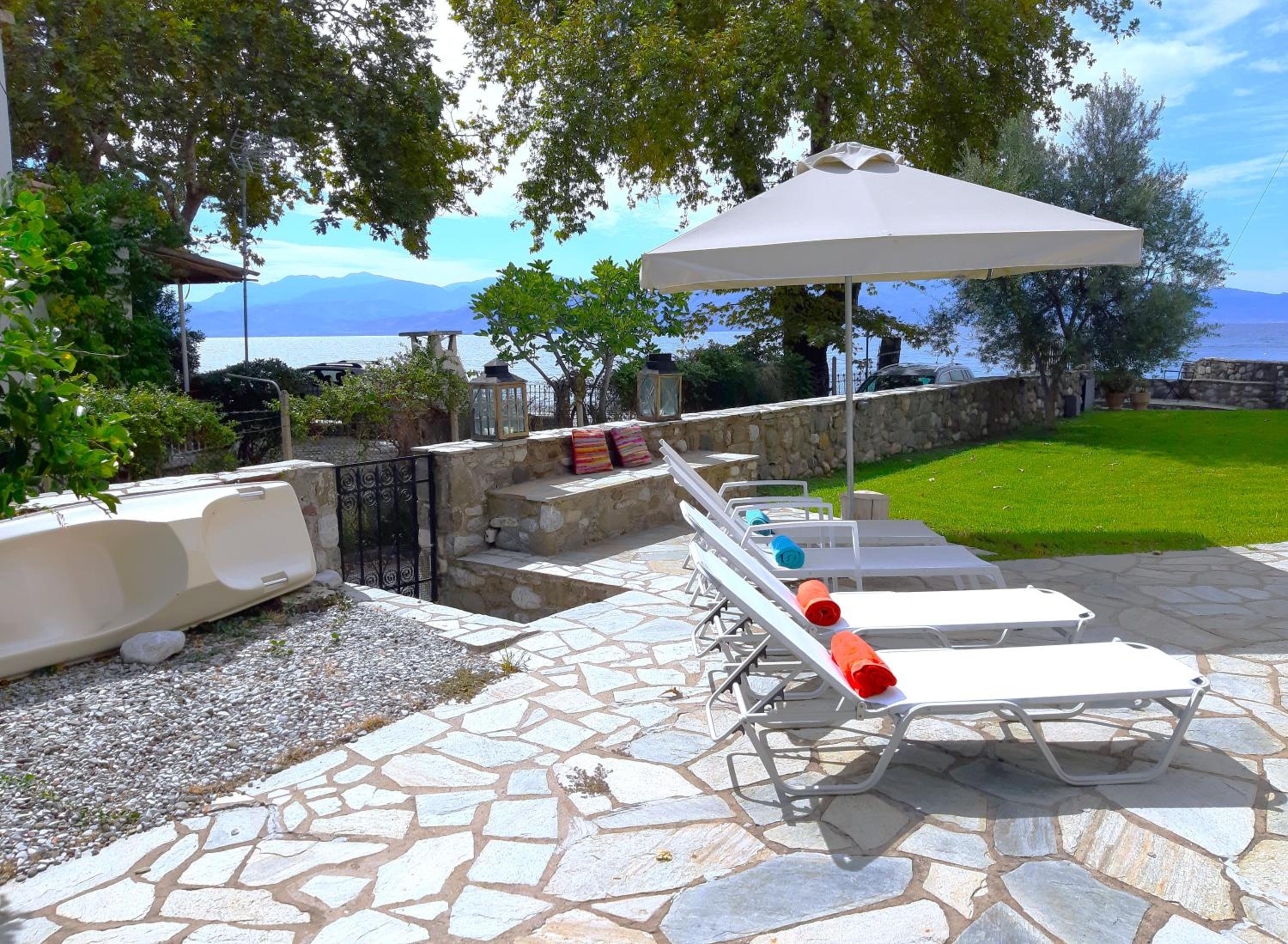 Beachfront Skaloma Villa view 5