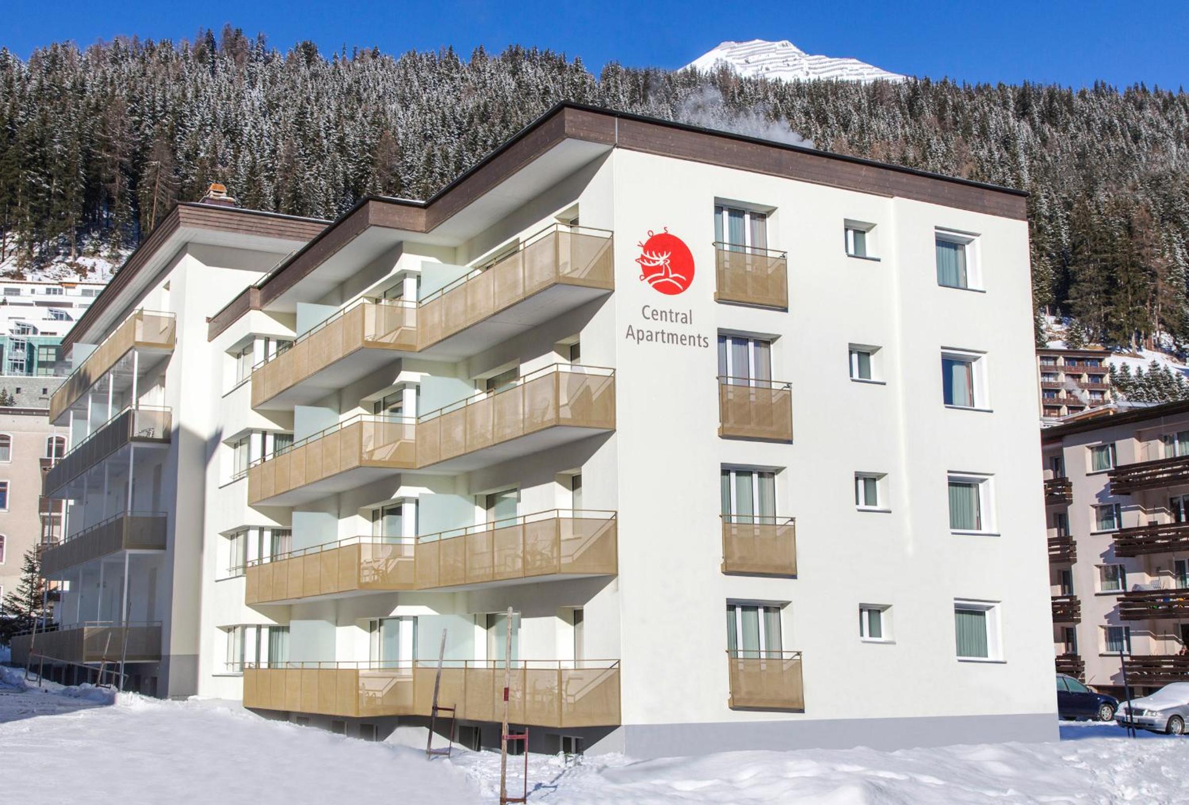 Hotel Central Apartments Davos