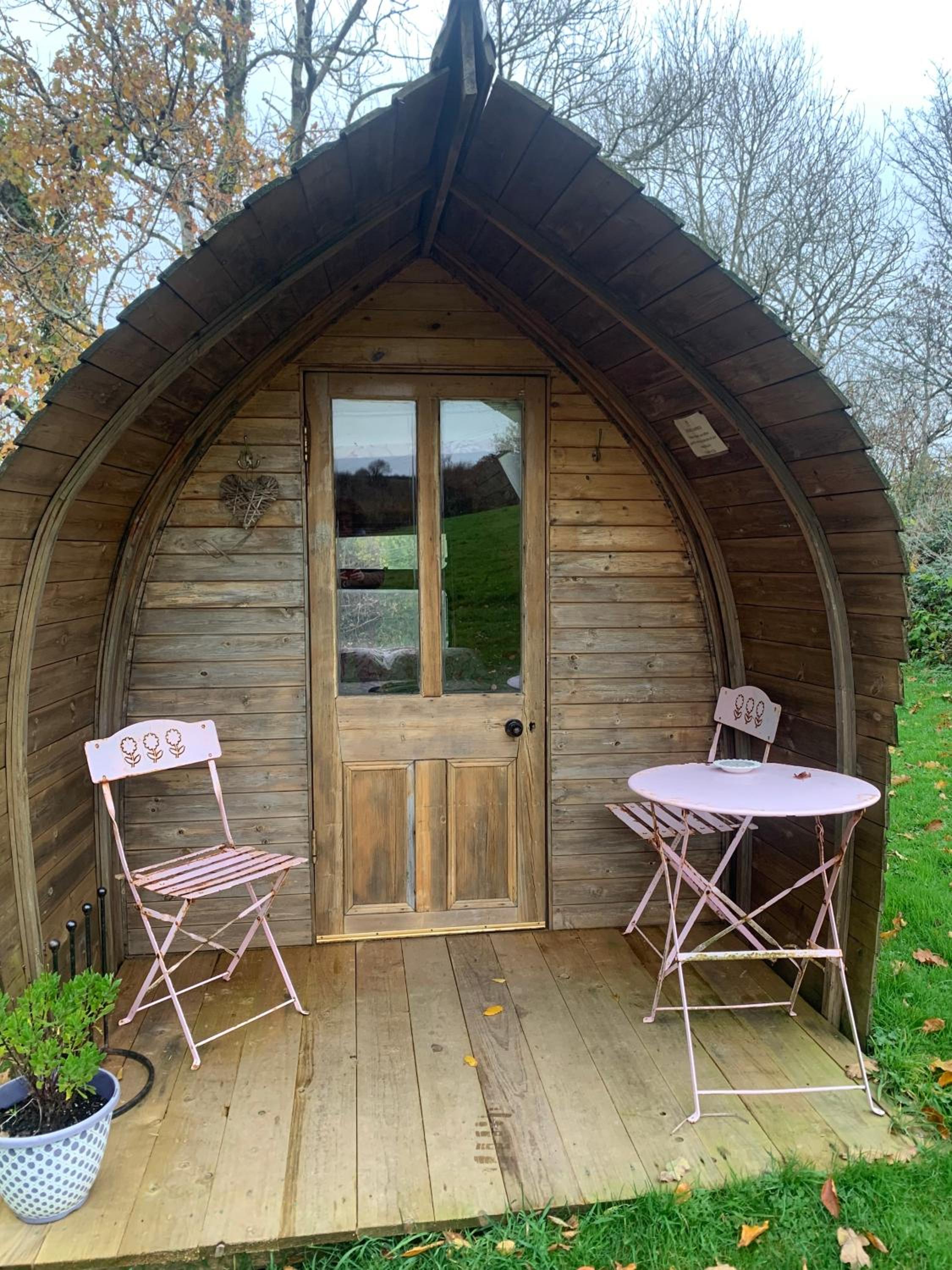 Ceridwen Glamping, double decker bus and Yurts