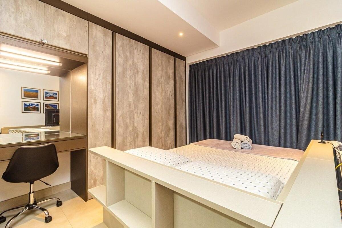 Studio moderno em condomínio de luxo pé na areia
