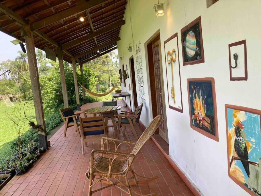 Casa de Fazenda na Ecovila Sustentar, 38km de SP