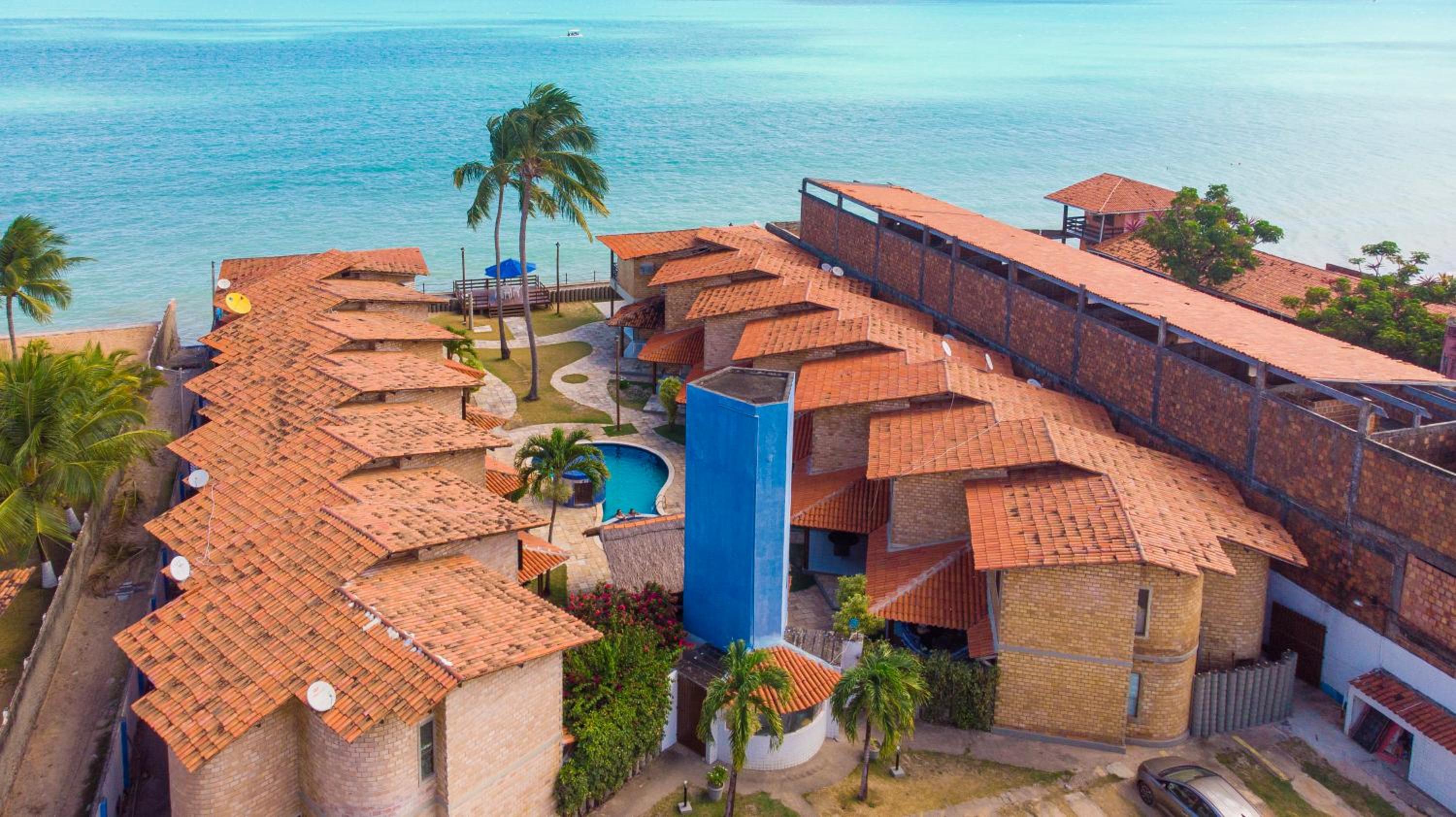 casa pé na areia, ao lado do caminho de moises