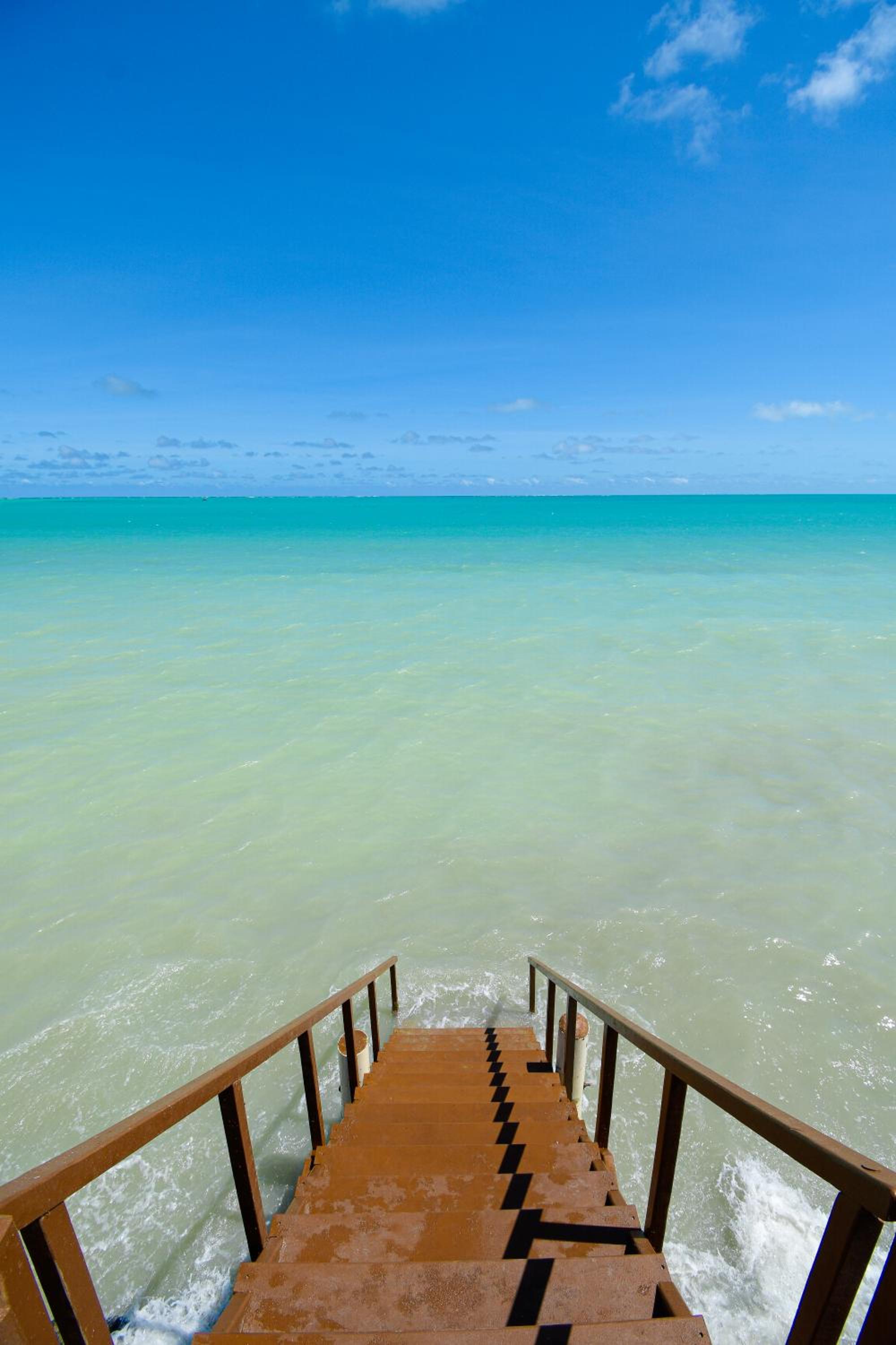 casa pé na areia, ao lado do caminho de moises