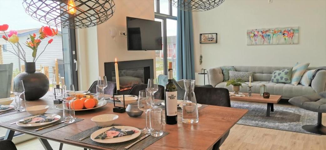 Enkhuizer Strand Cube Elite Estel mit Dachterrasse und Zaun Haus Nr 337 view 4