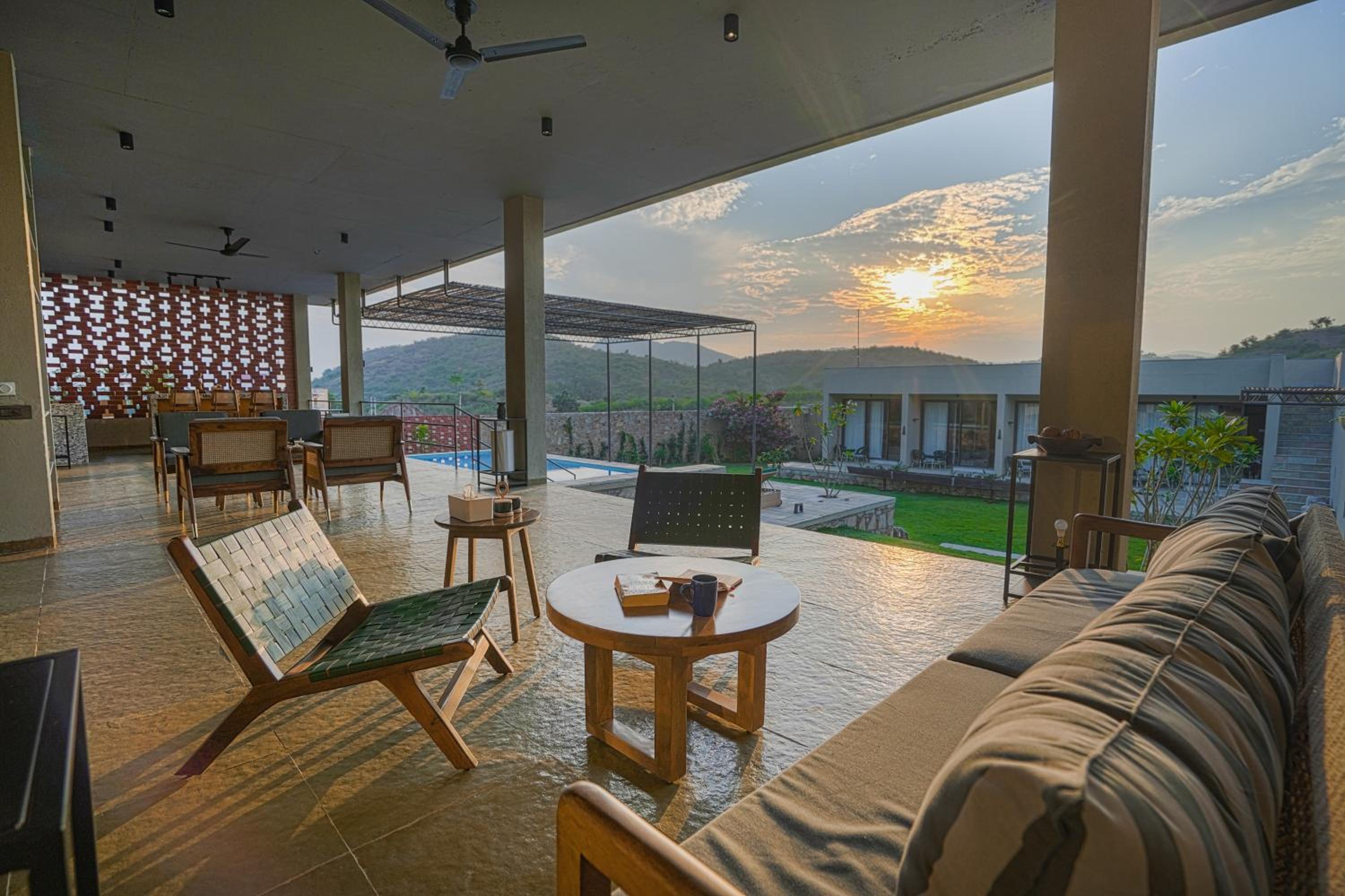 SaffronStays Villa Rohi view 5