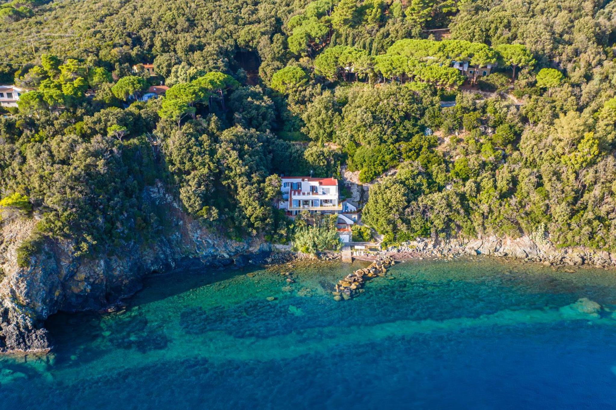 Villa Escalina with private beach and A/C view 4