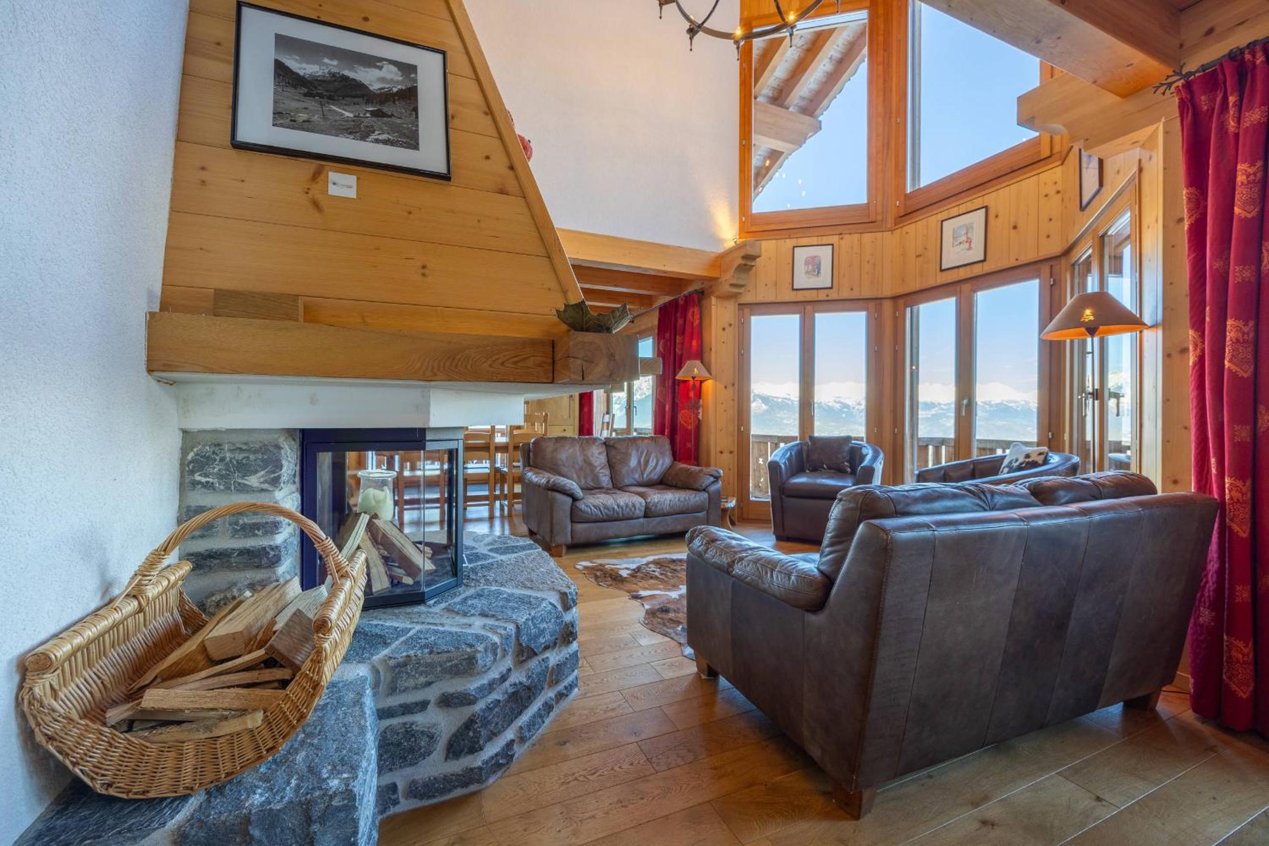 Chalet Vansamis, breathtakinng views & sauna