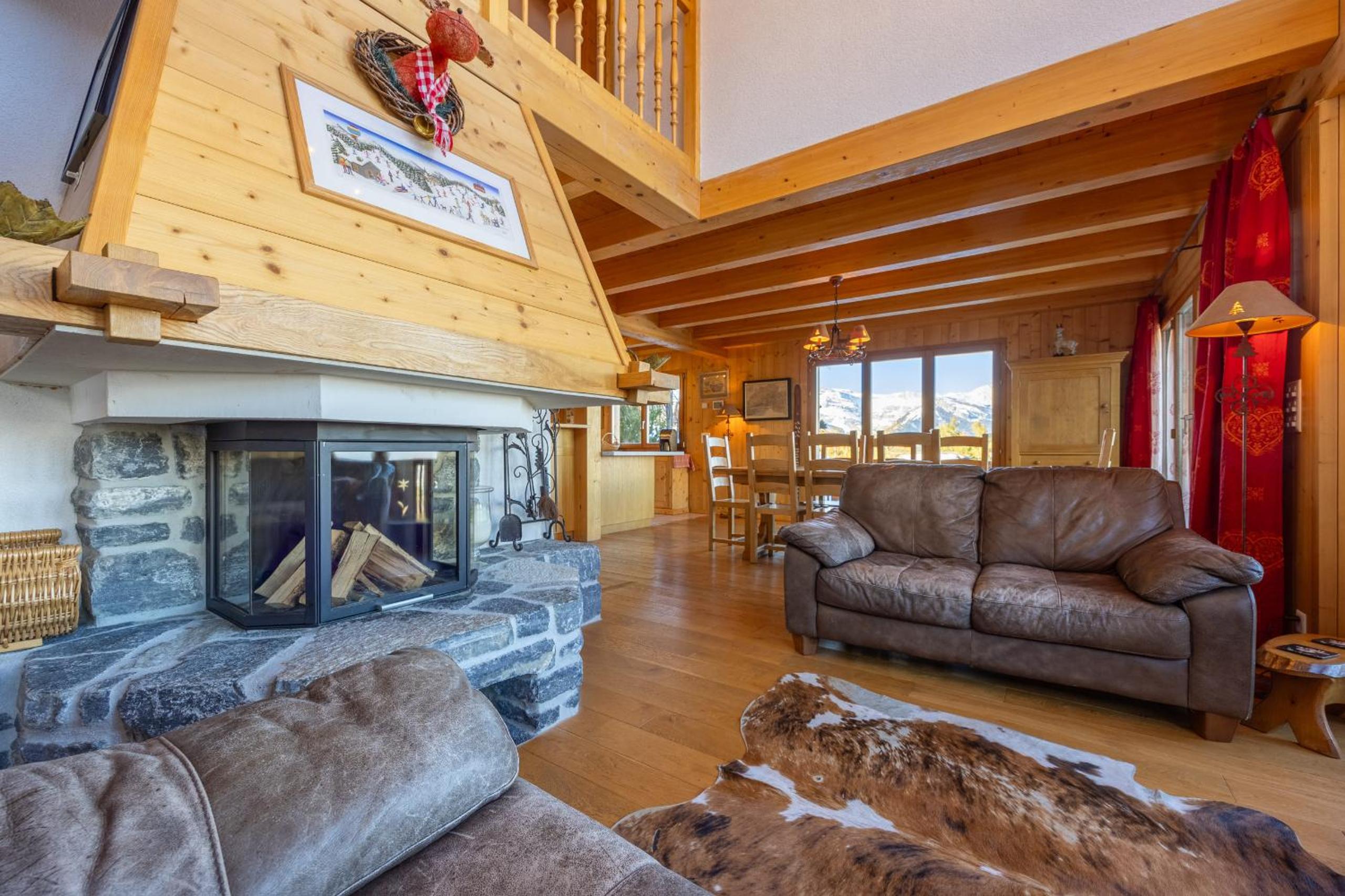 Chalet Vansamis, breathtakinng views & sauna