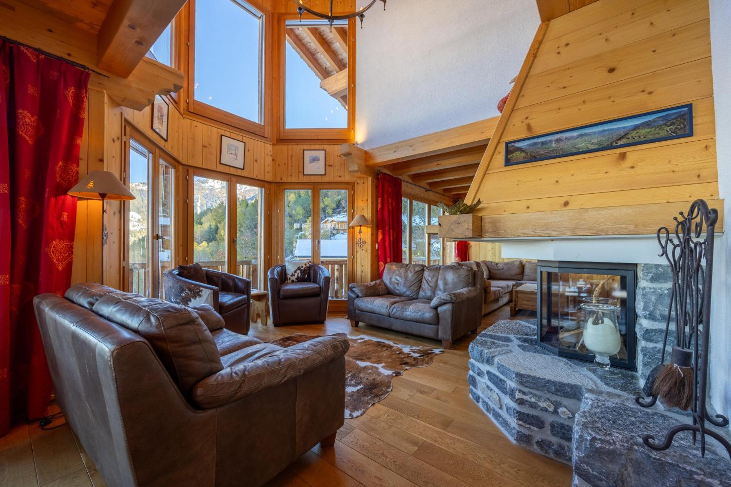 Chalet Vansamis, breathtakinng views & sauna