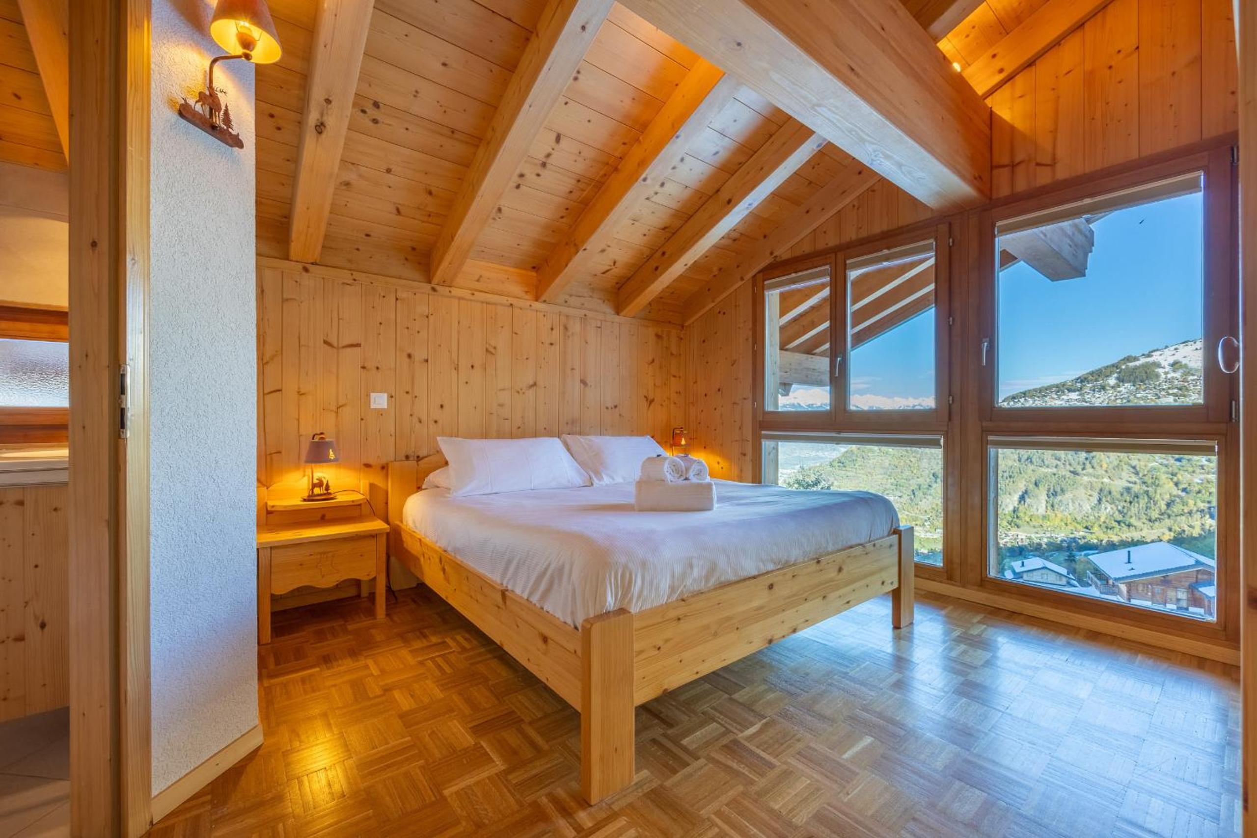 Chalet Vansamis, breathtakinng views & sauna