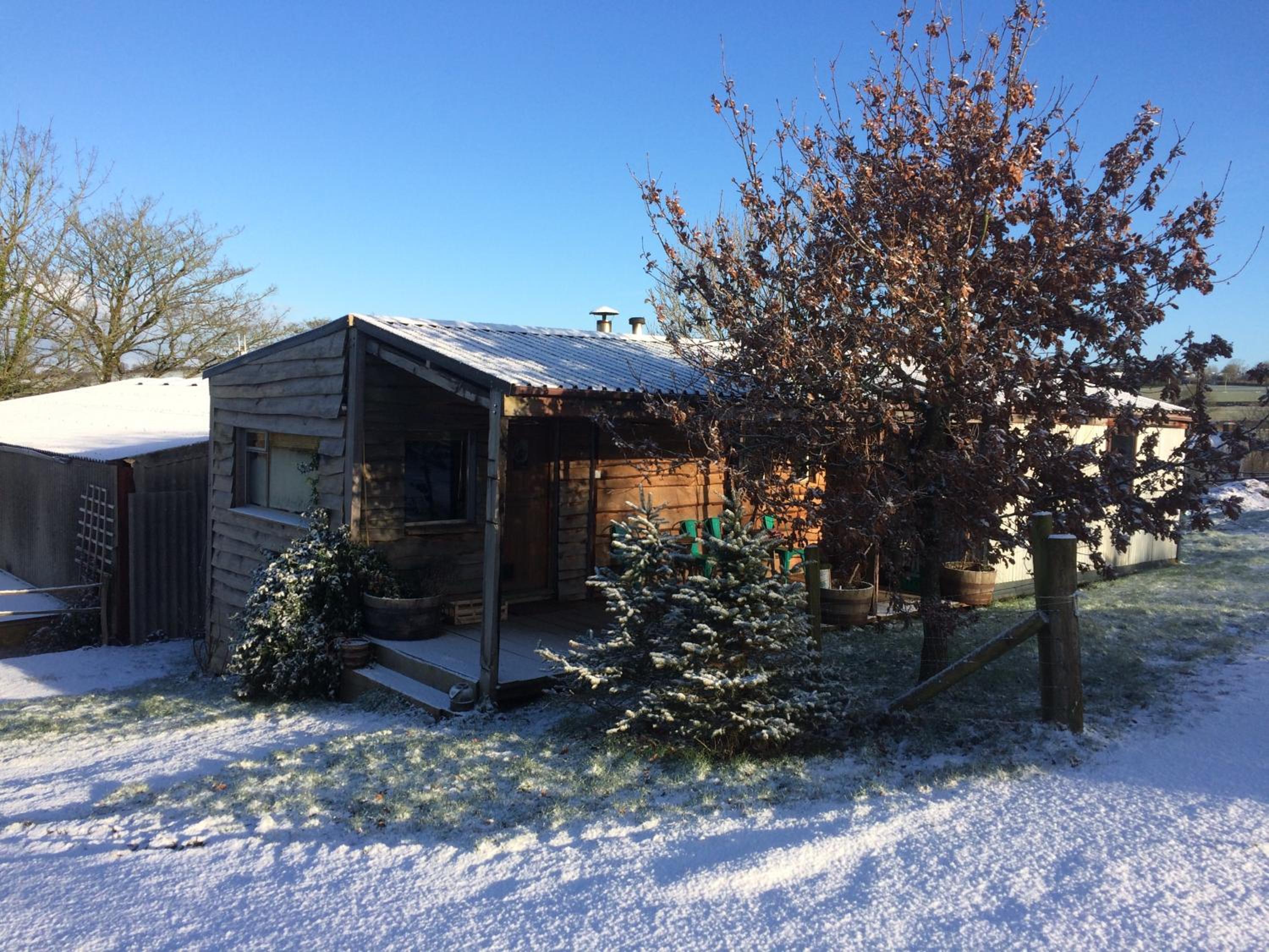 Ceridwen Glamping, double decker bus and Yurts
