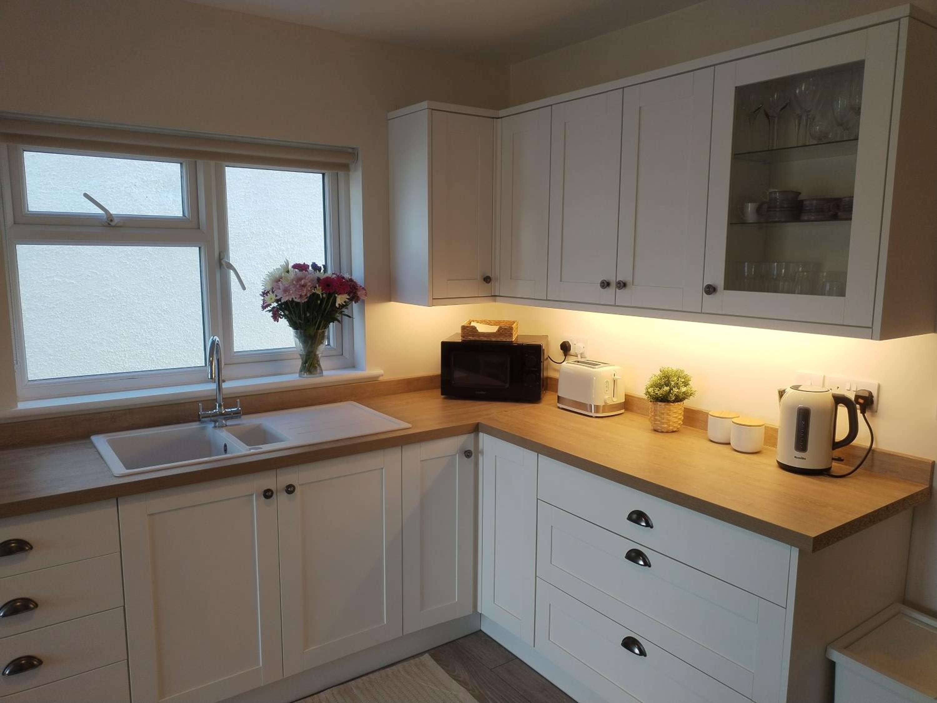 Spacious and sunny accommodation with Underfloor heating throughout