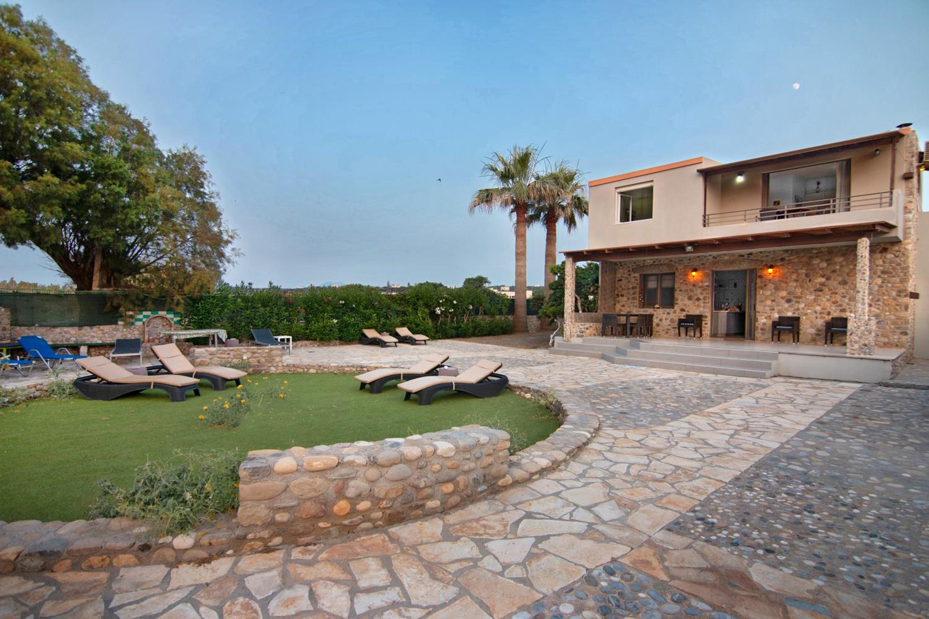 Villa Thalassa Stavromenos beach view 5