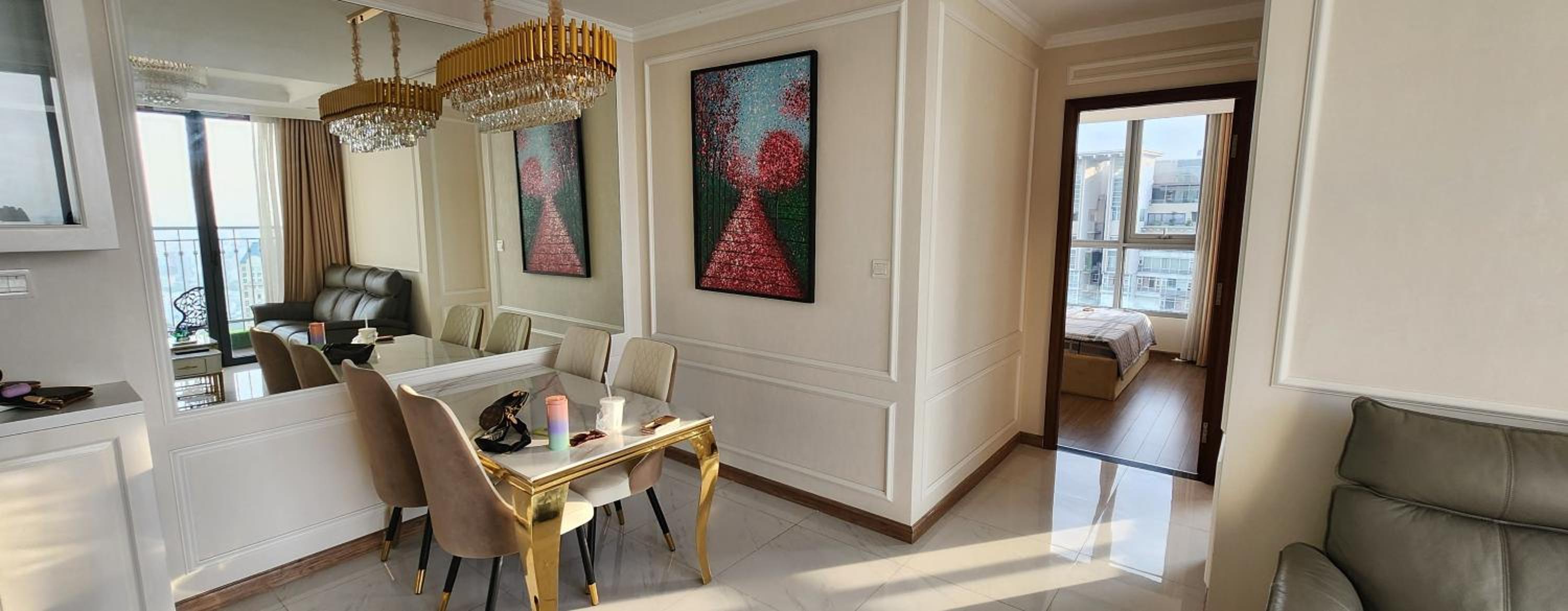 2BR Luxury SaiGon river view Landmark 81 CP Apartment