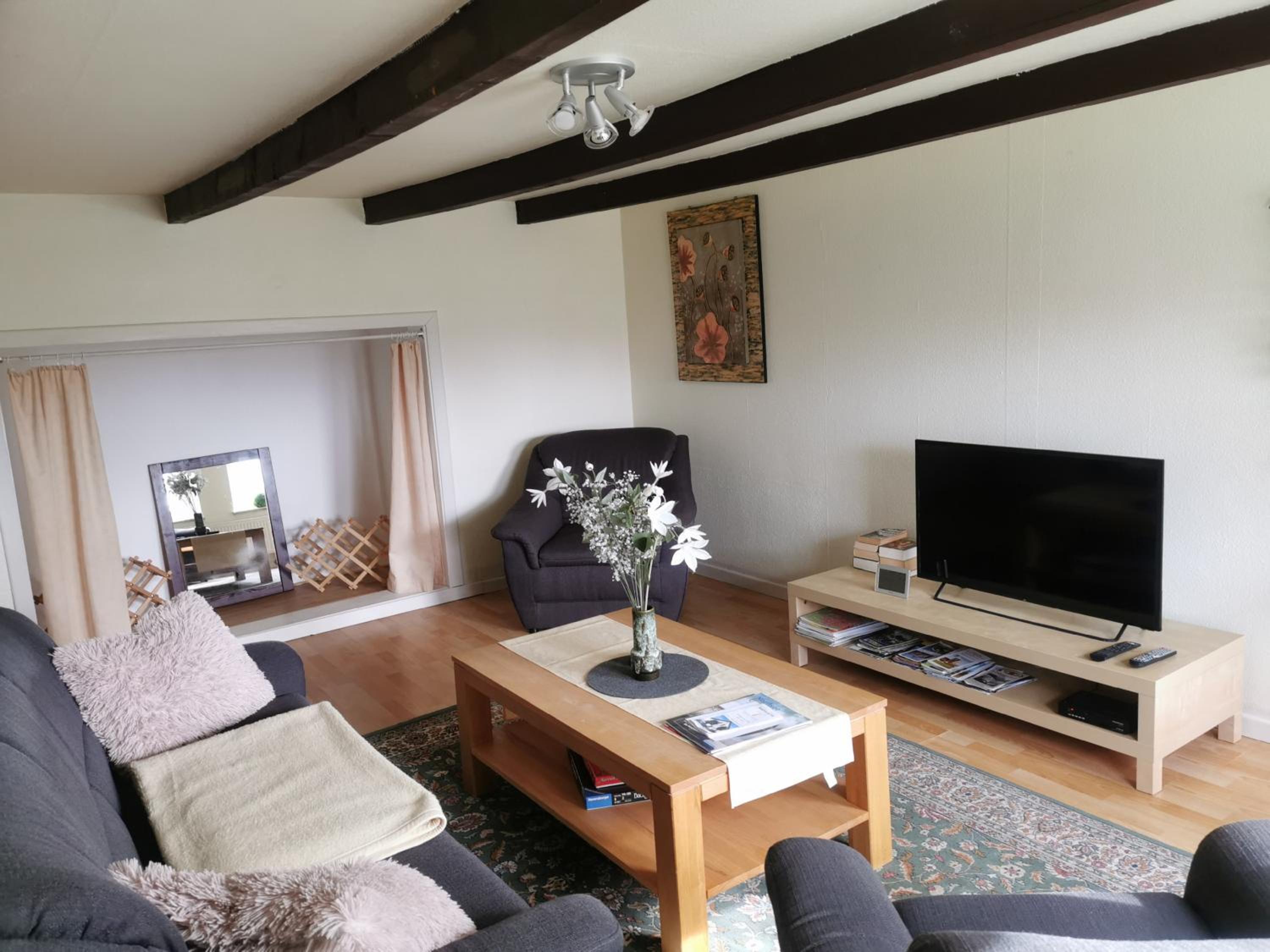 Ferienwohnung 1 Nordsee Gulfhof Dornum - mit großem Garten