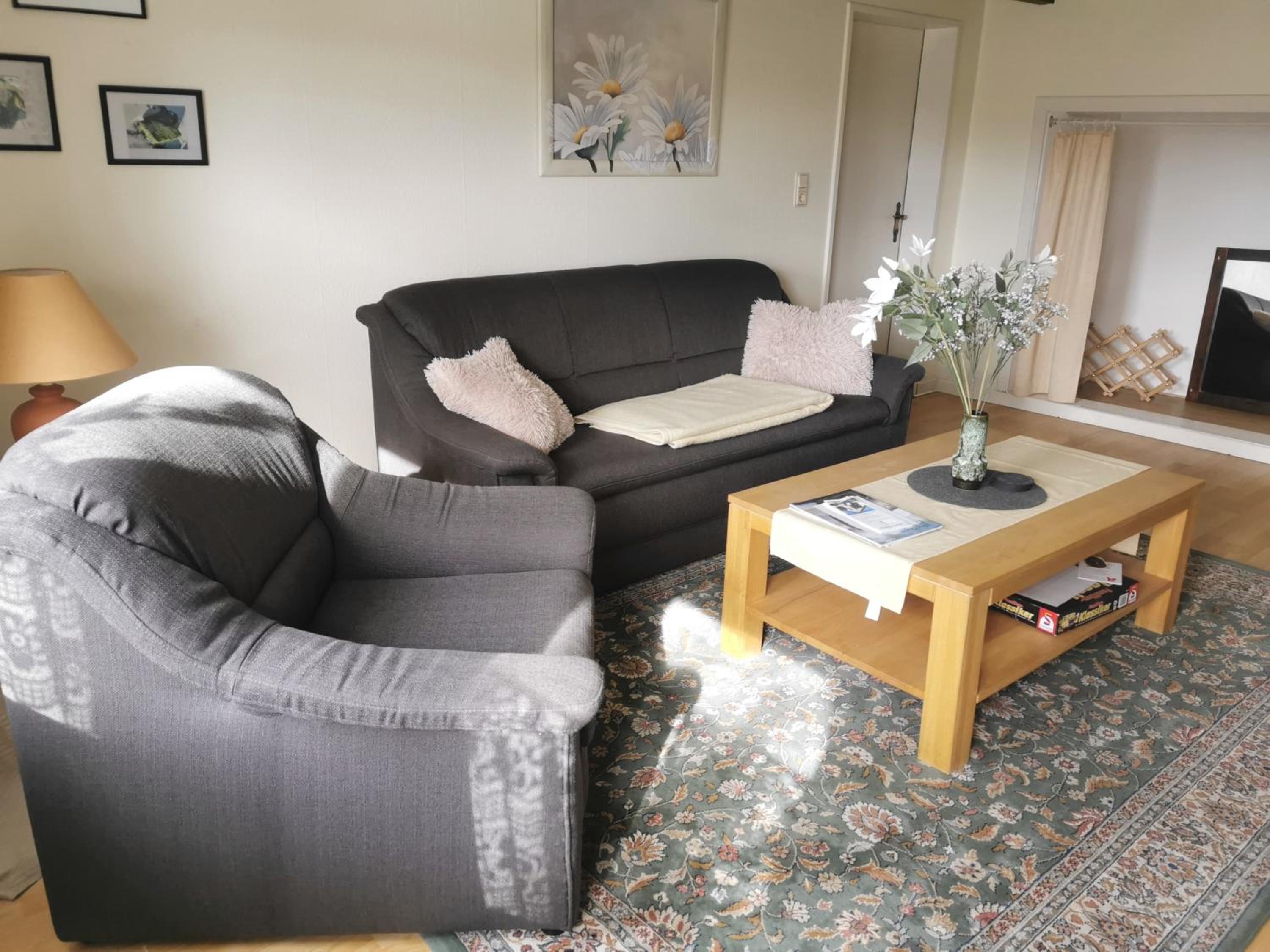 Ferienwohnung 1 Nordsee Gulfhof Dornum - mit großem Garten