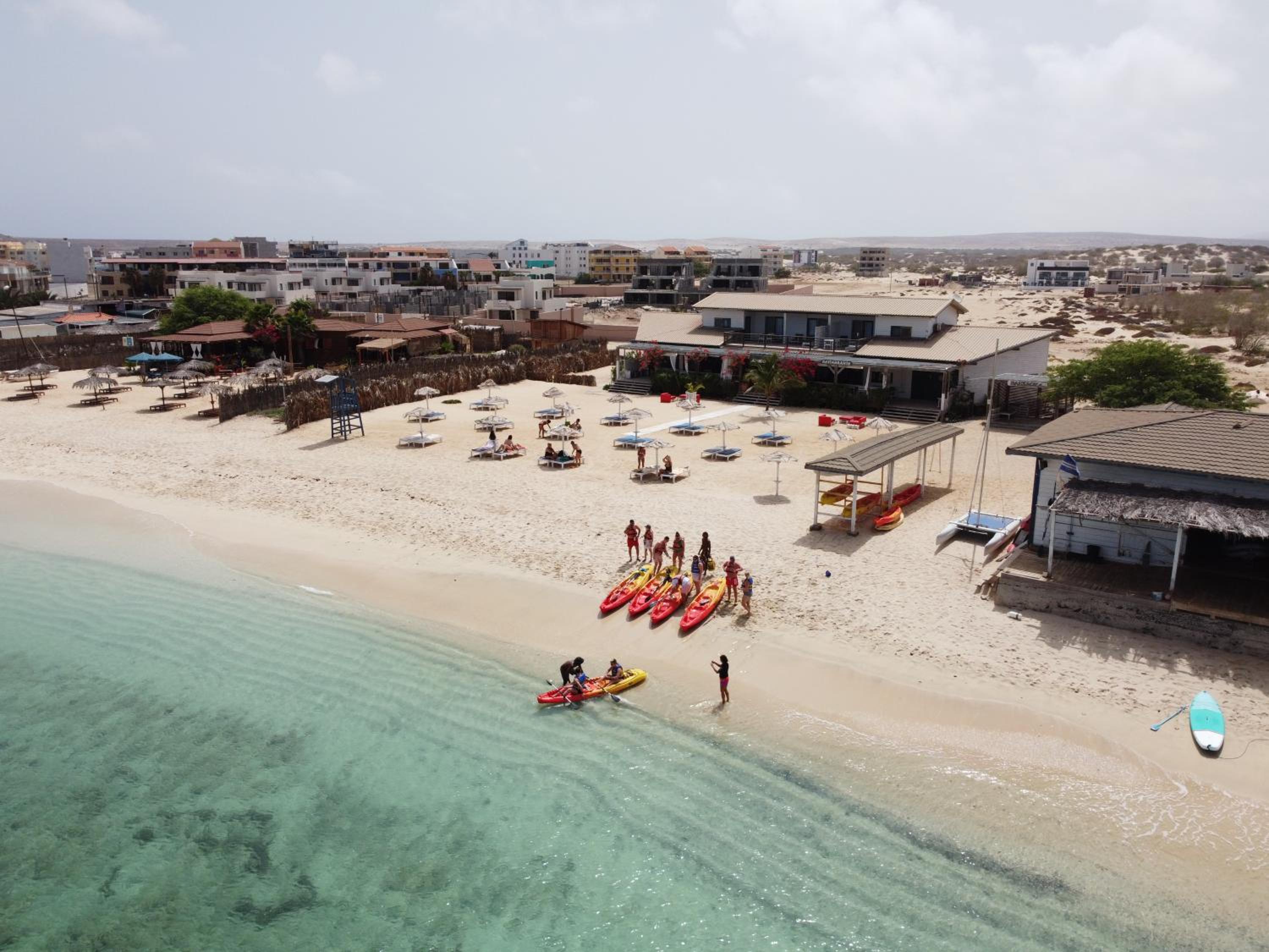 Kaia Beach House Boa Vista Front Sea View Apartments