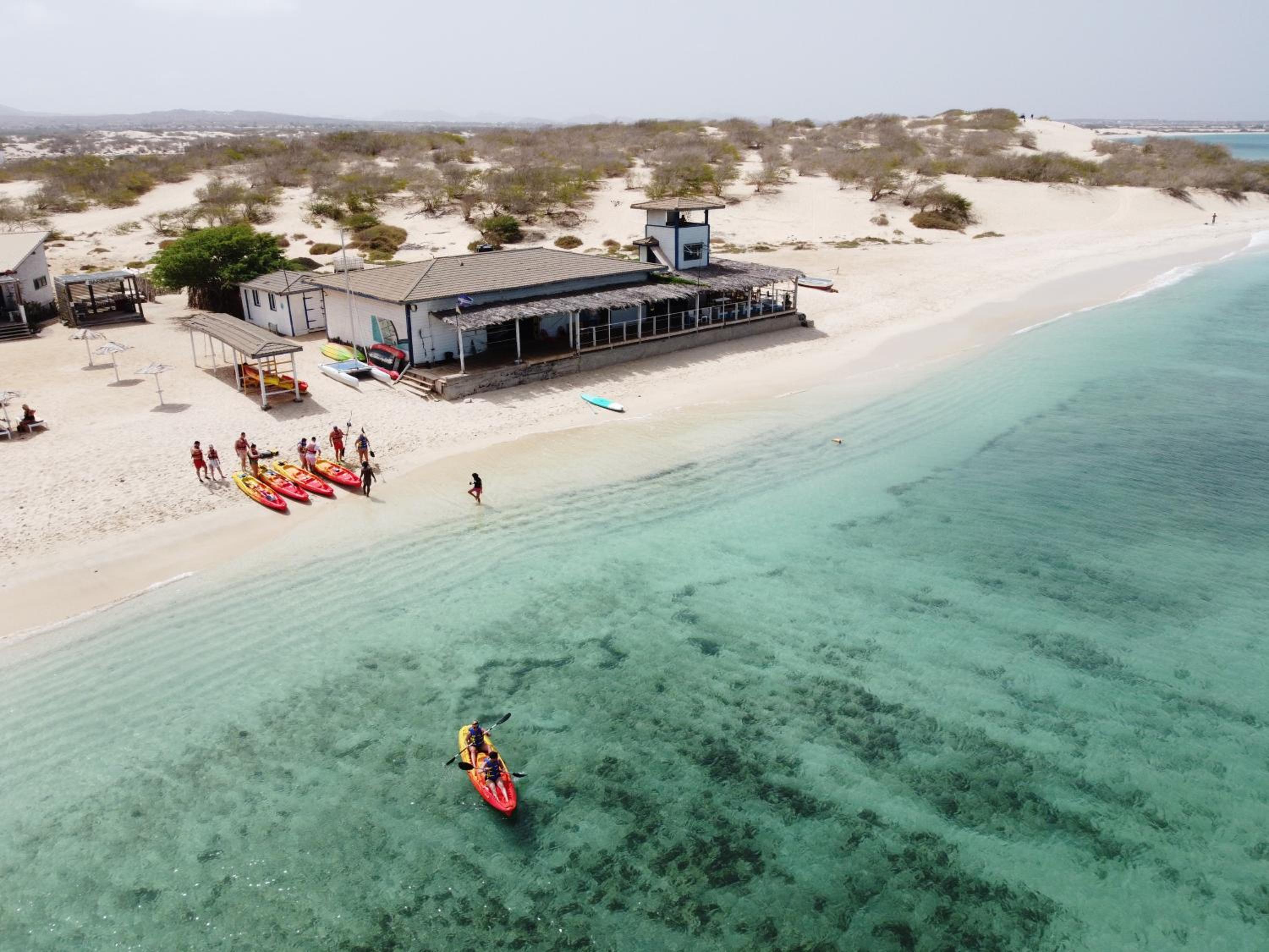 Kaia Beach House Boa Vista Front Sea View Apartments