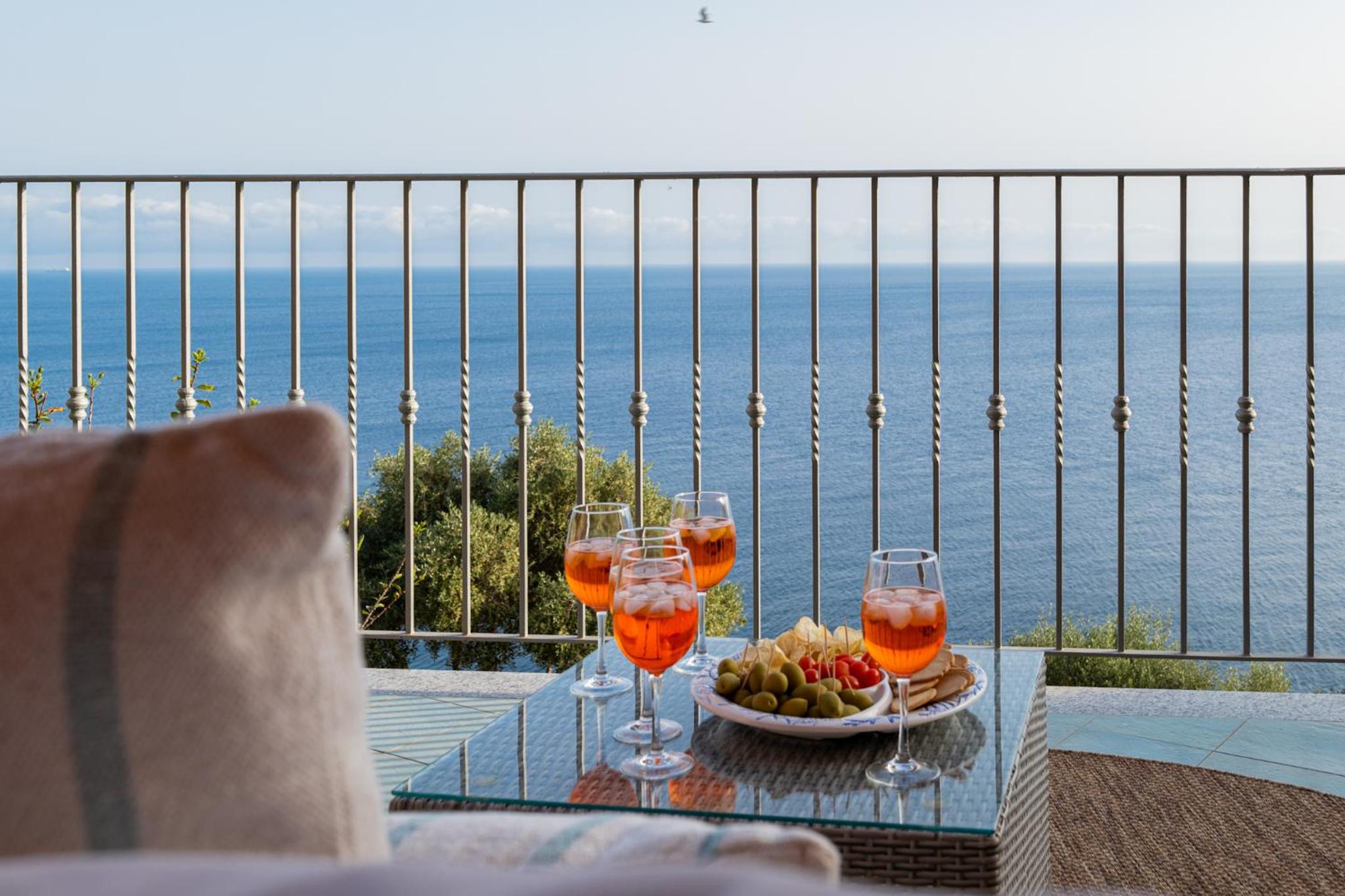 Villa Gemma Torre delle Stelle Coast with infinity pool panoramic terraces and garden view 5