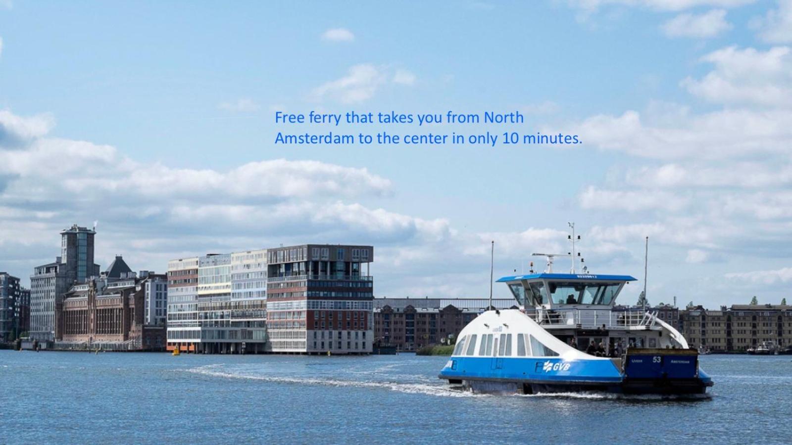 Houseboat apartment with water terrace, free bikes & fast wifi