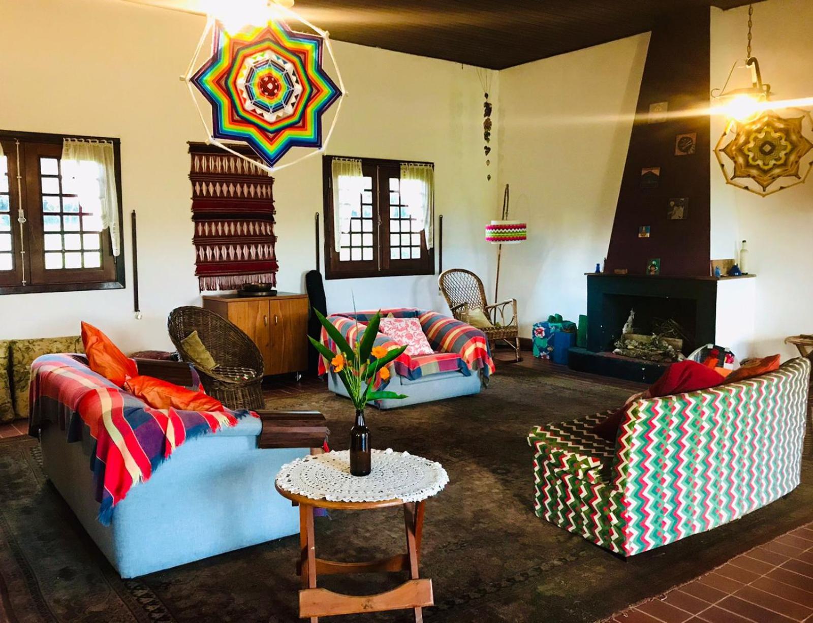 Casa de Fazenda na Ecovila Sustentar, 38km de SP
