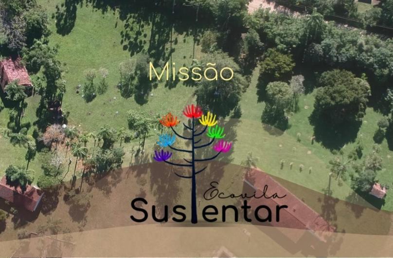Casa de Fazenda na Ecovila Sustentar, 38km de SP