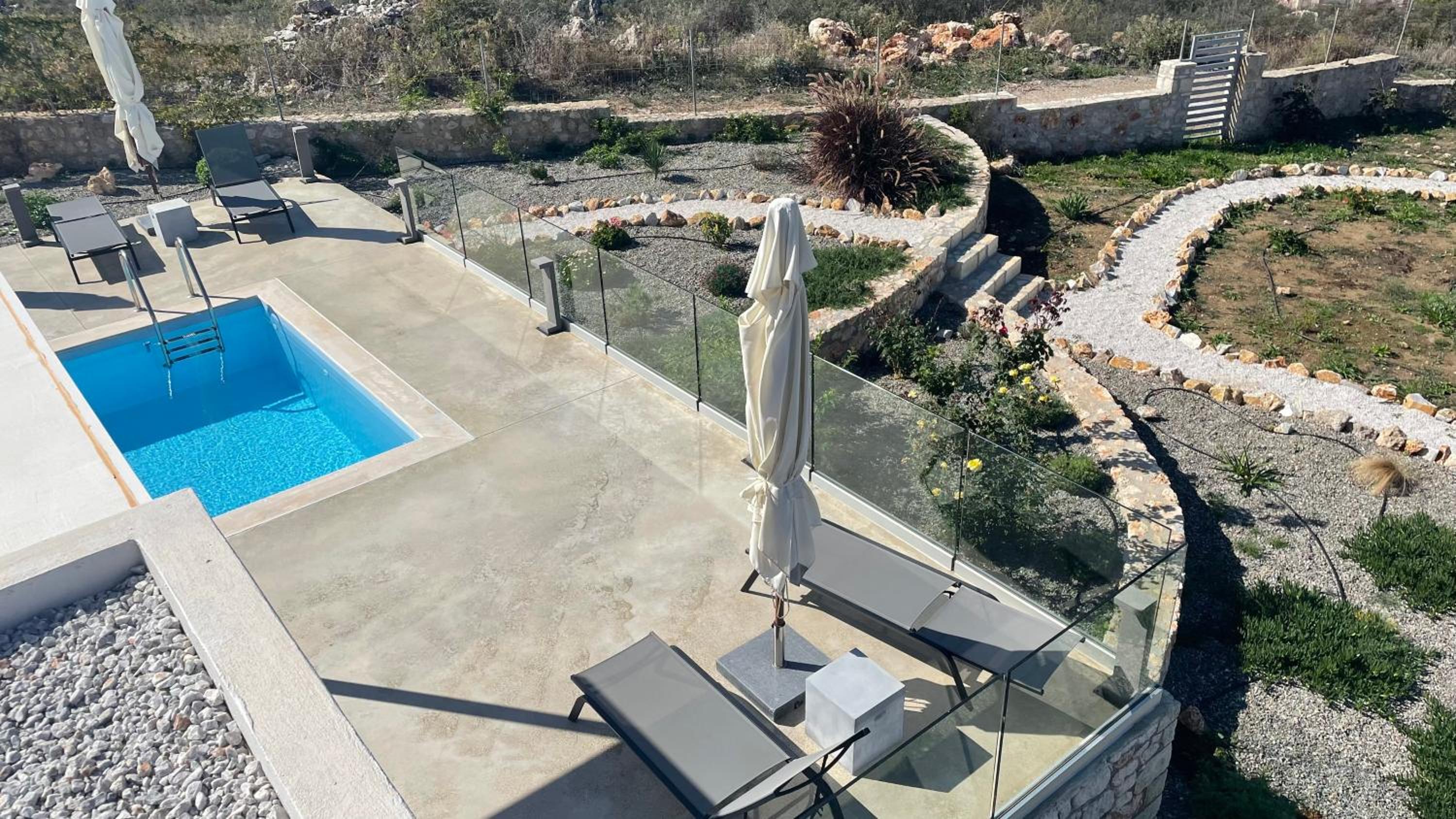 STUNNING MOUNTAIN AND SEA VIEW VILLA ELENI IN VAMOS