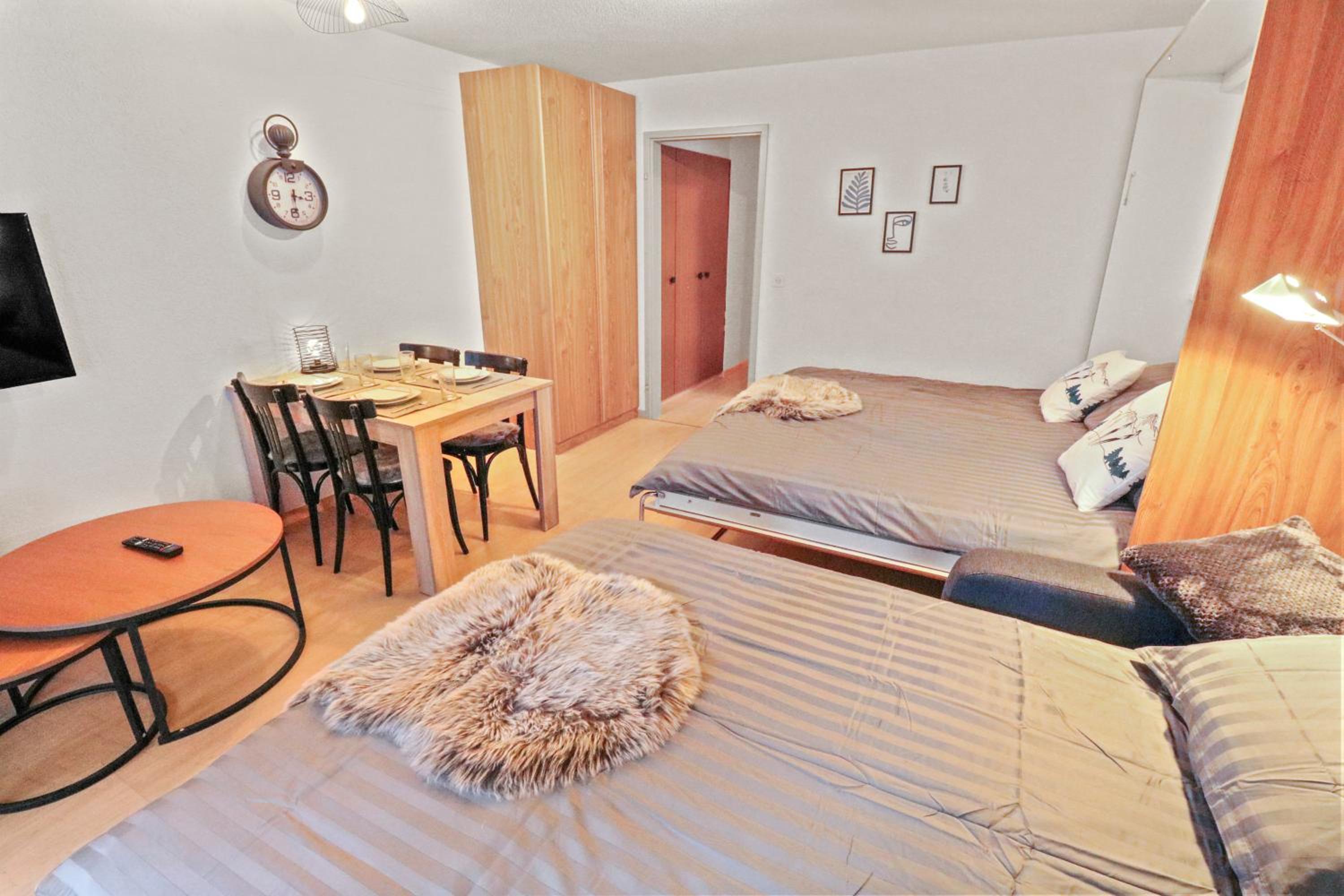 Chaleureux studio plein centre