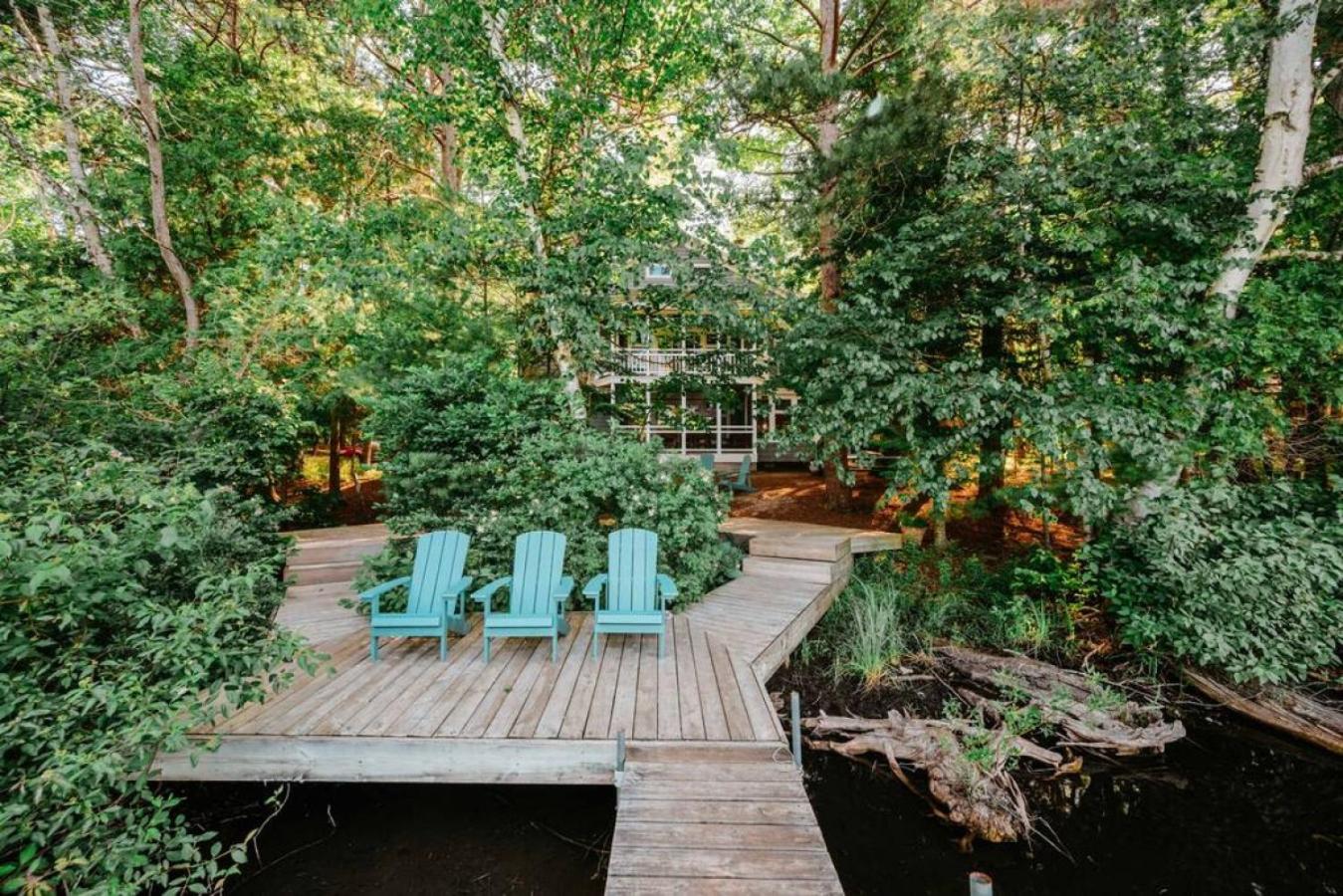 Hottub After Dune Delight 5BR Home River Kayaks Beaches view 5