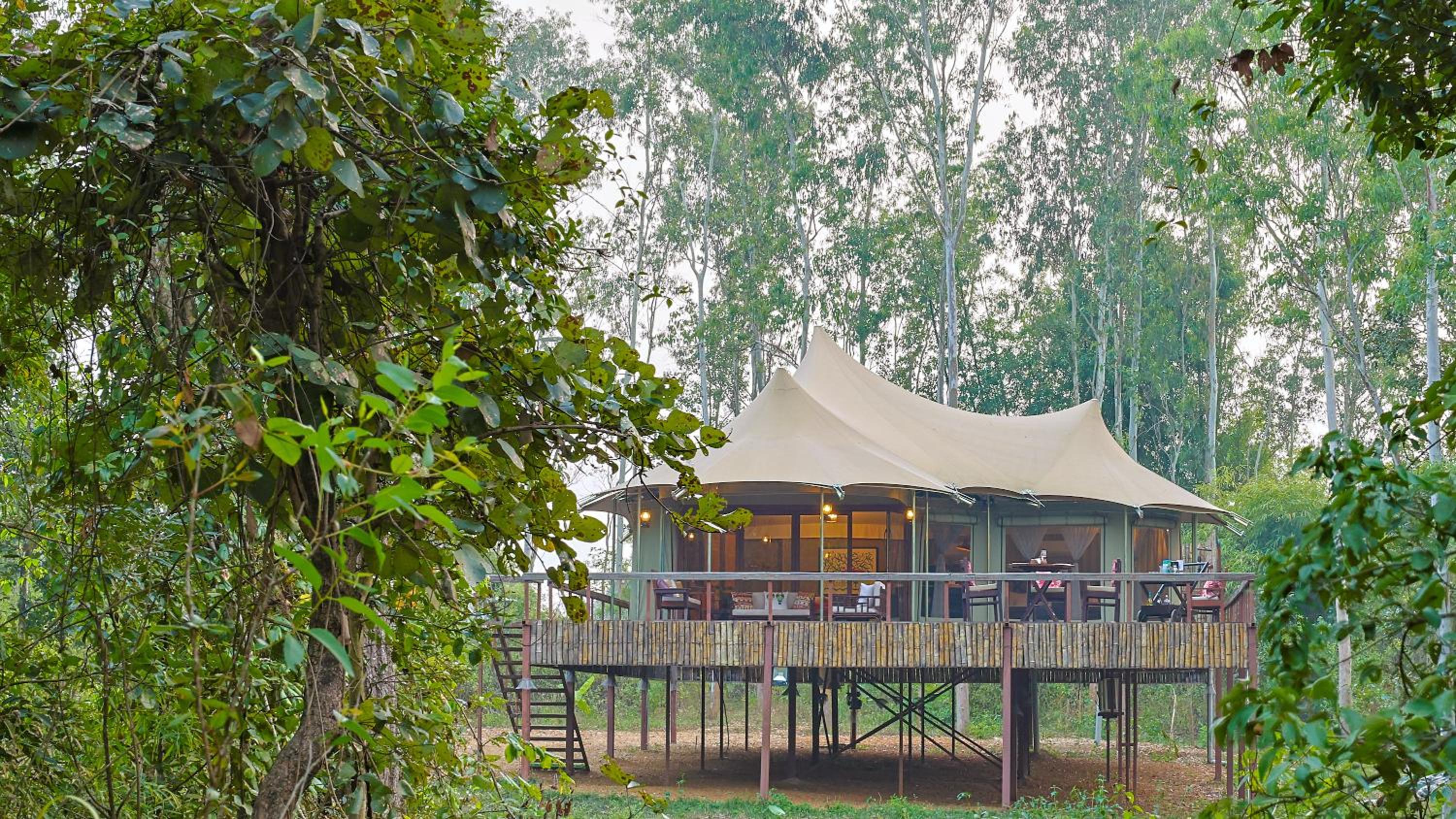 Saja and Sal The Tents view 2