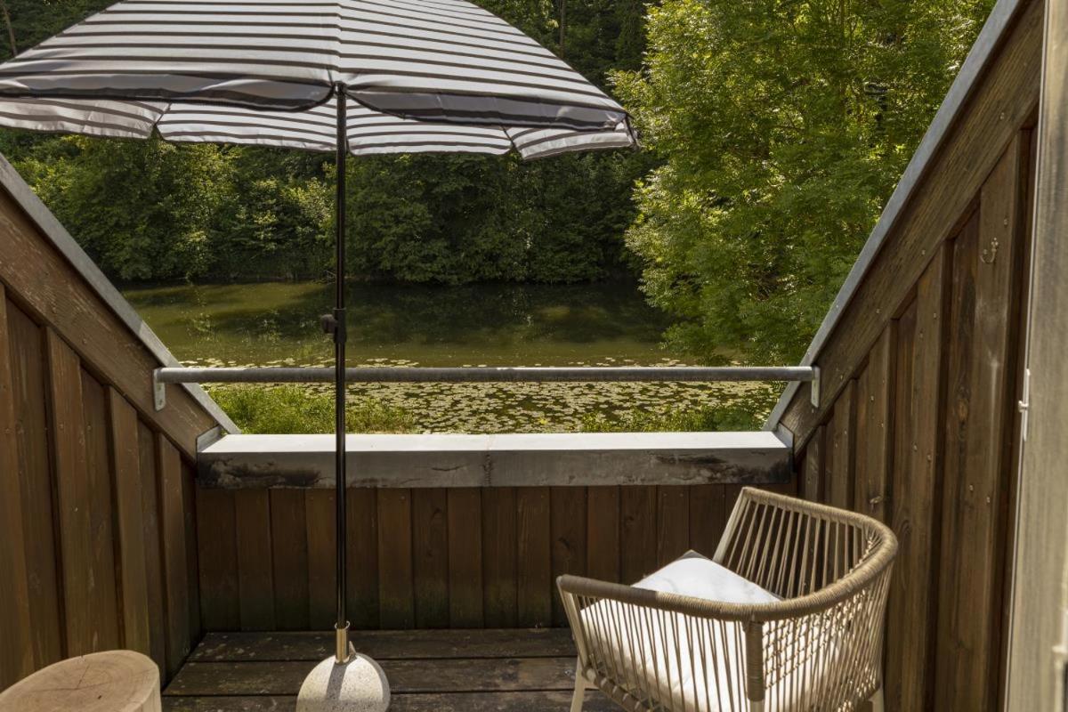 Ferienhaus Pure Jagst, Traum-Lage am Fluss mit Kaminzimmer und Infrarot-Wärmekabine