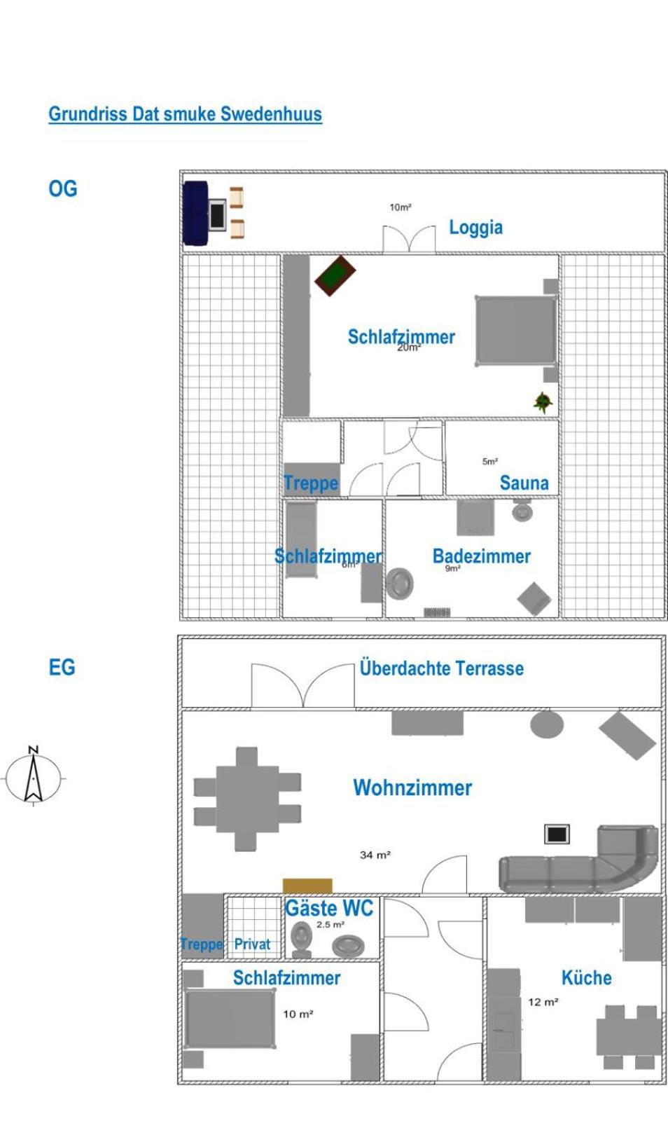 Ferienhaus Dat smuke Swedenhuus
