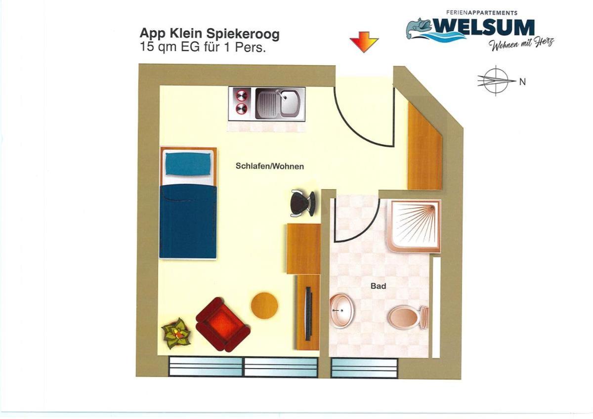 Fewo Klein Spiekeroog