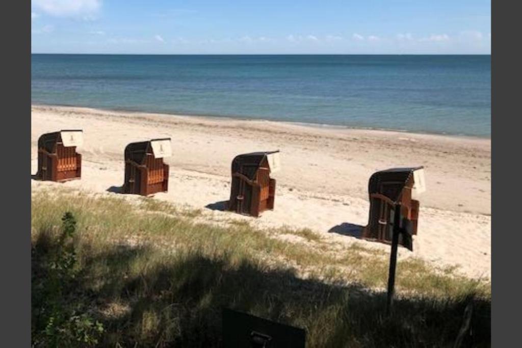 Traumhaftes Appartement - Odins Blick Wohnung 24 - exklusive Strandlage, Gartenanlage, Sauna