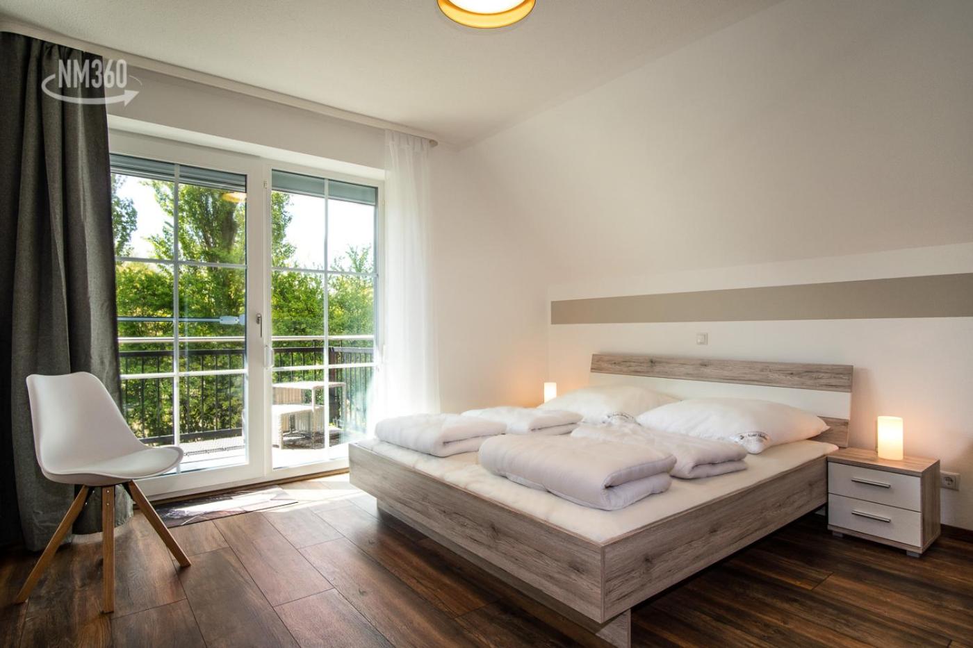 Traumhaftes Appartement mit Balkon - Odins Blick Wohnung 6 - mit Privatstrand, Sauna