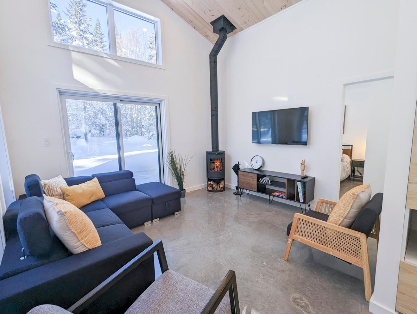 CHALET MISTA - Charlevoix - Repère de ski moderne en nature