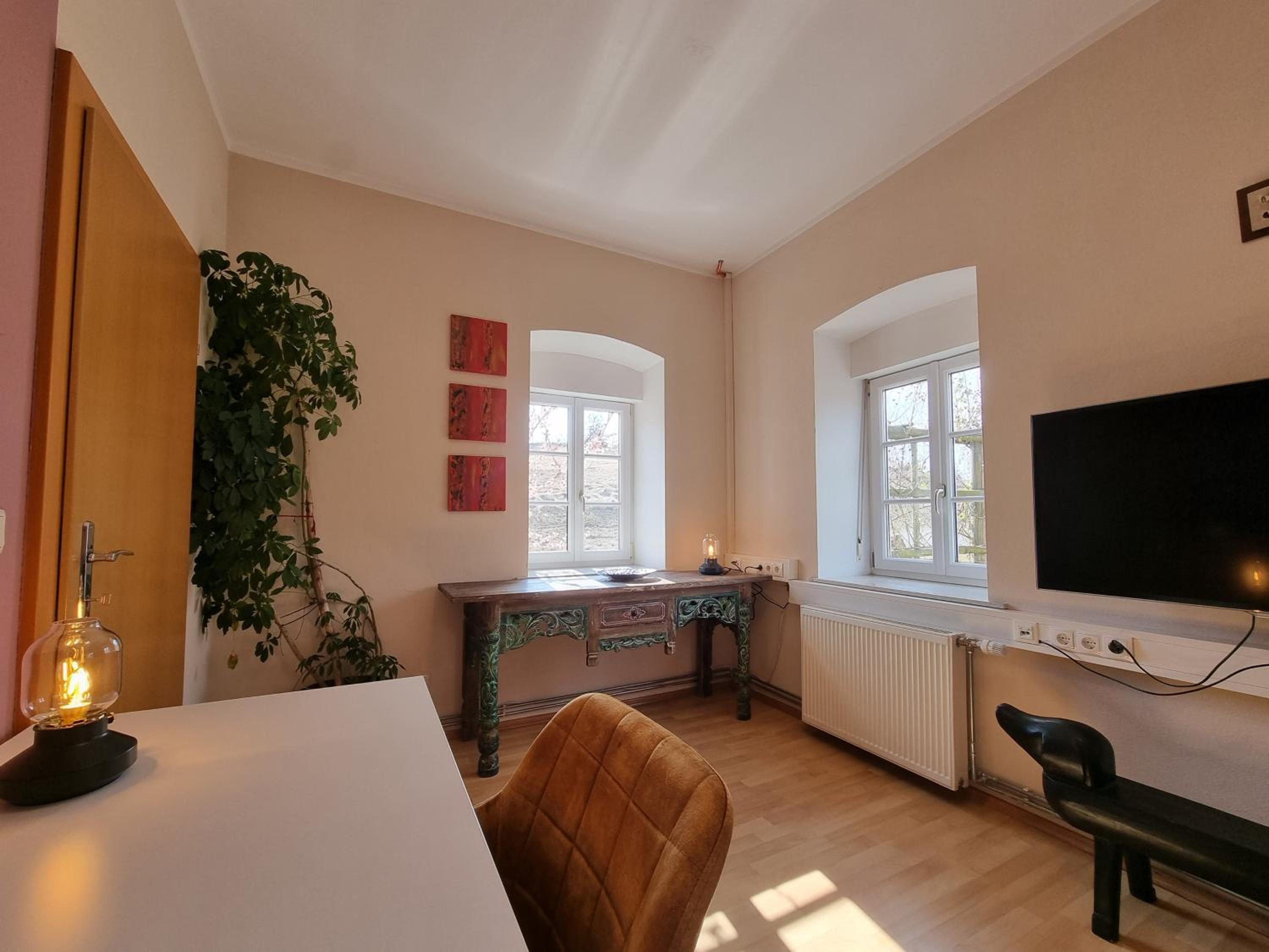 Ferienwohnung am Trausdorfberg - Rosenblick