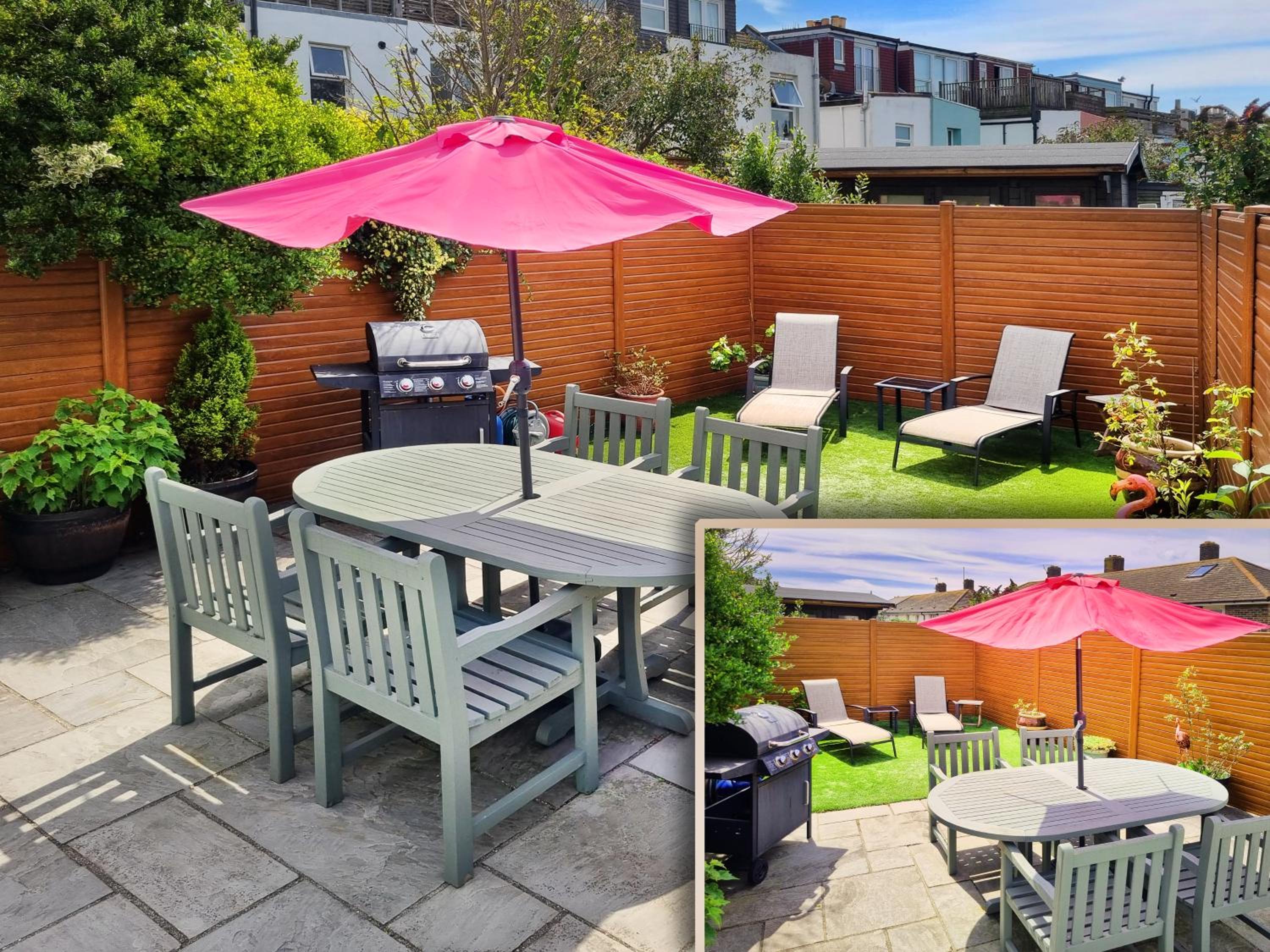 Sunny Queens Park Home - Garden & Private Parking view 2