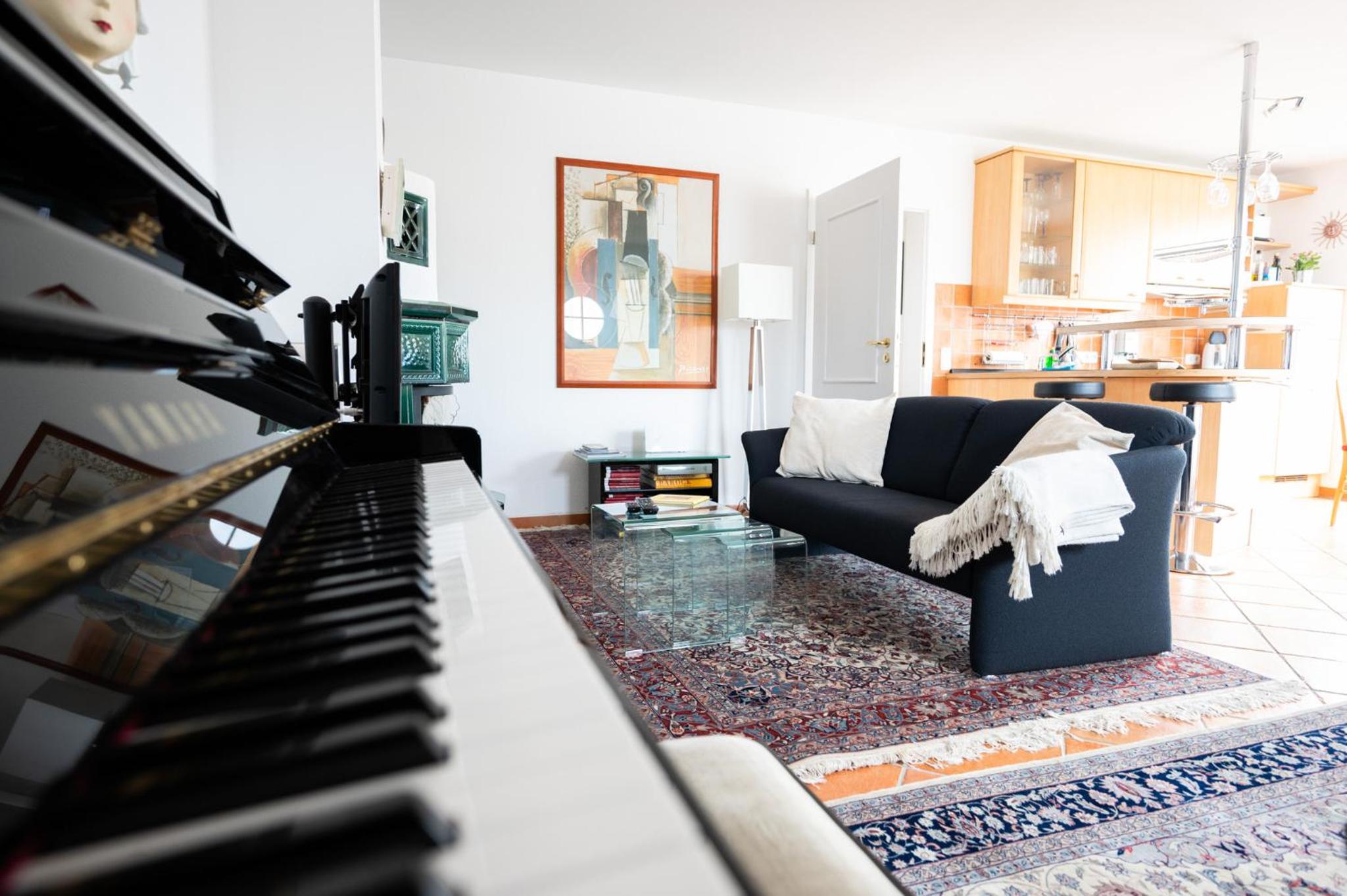 Villa Düne mit großer Sonnenterrasse, Kamin, Wlan und Tiefgarage für 2-4 Personen