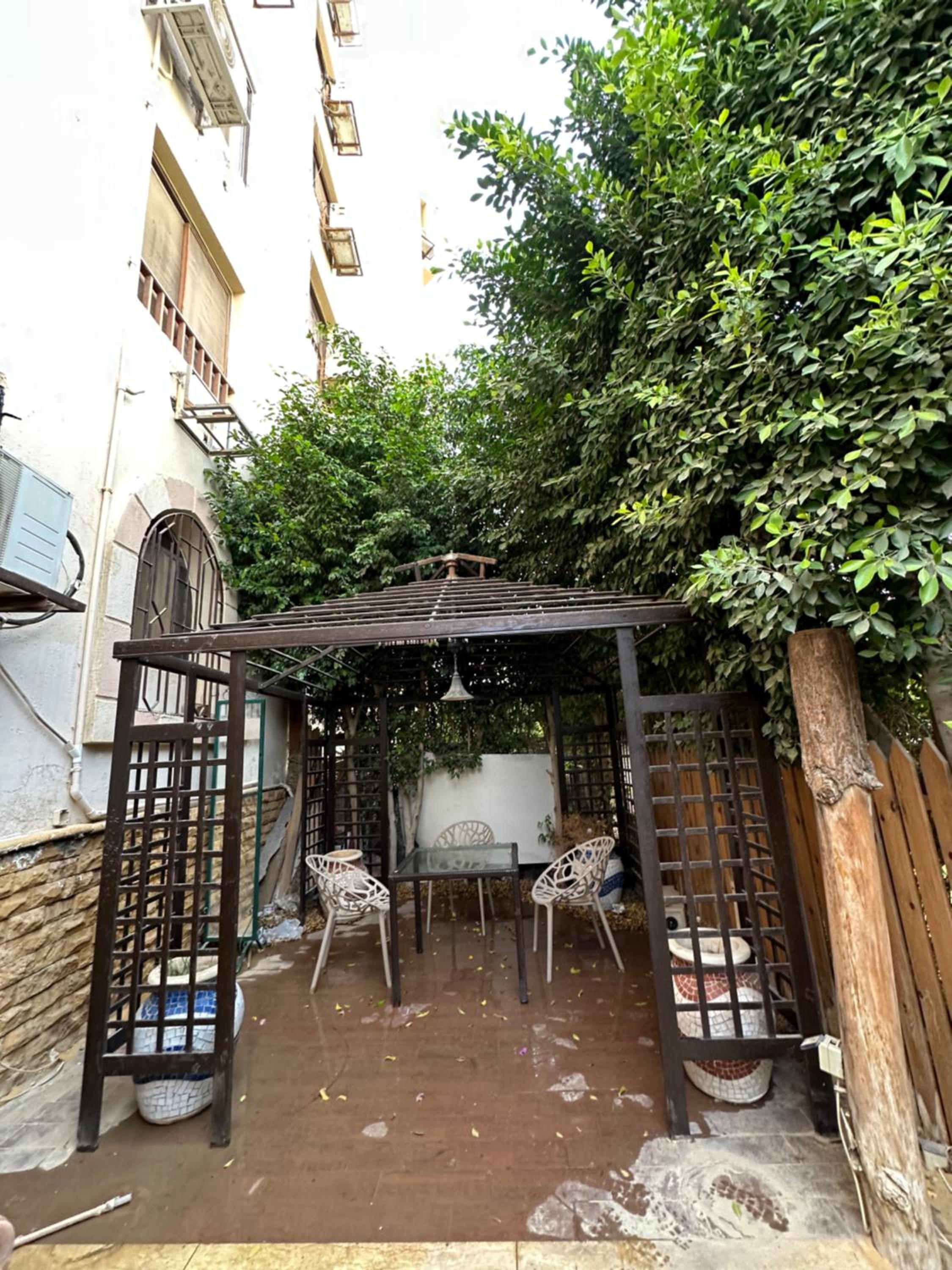 One room apartment with Garden Rehab city