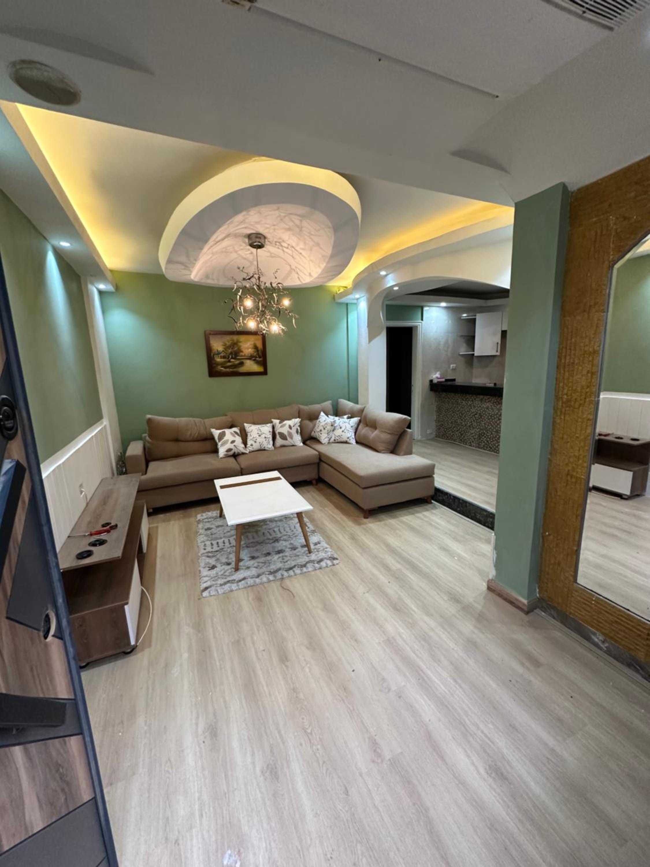 One room apartment with Garden Rehab city