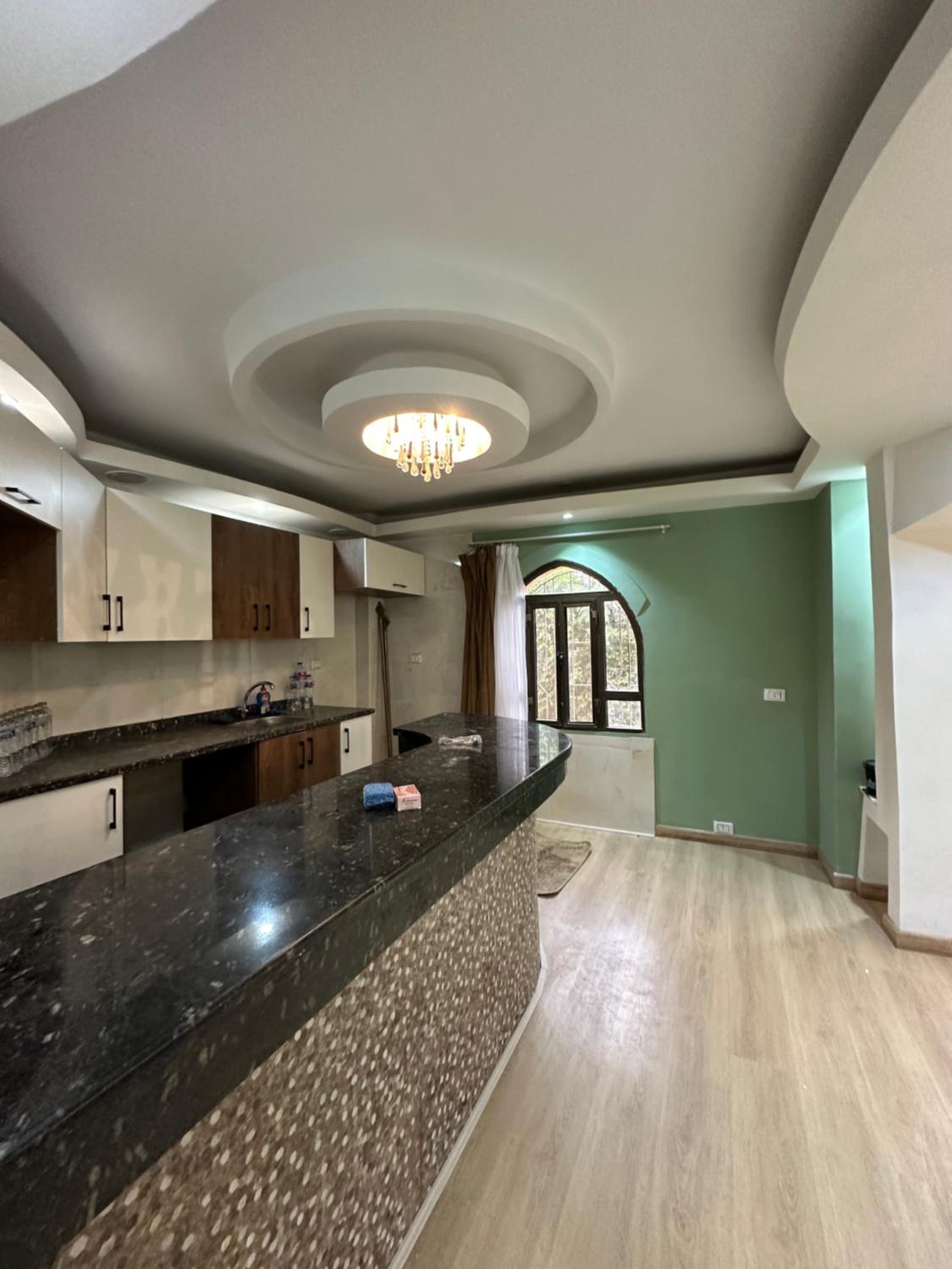 One room apartment with Garden Rehab city