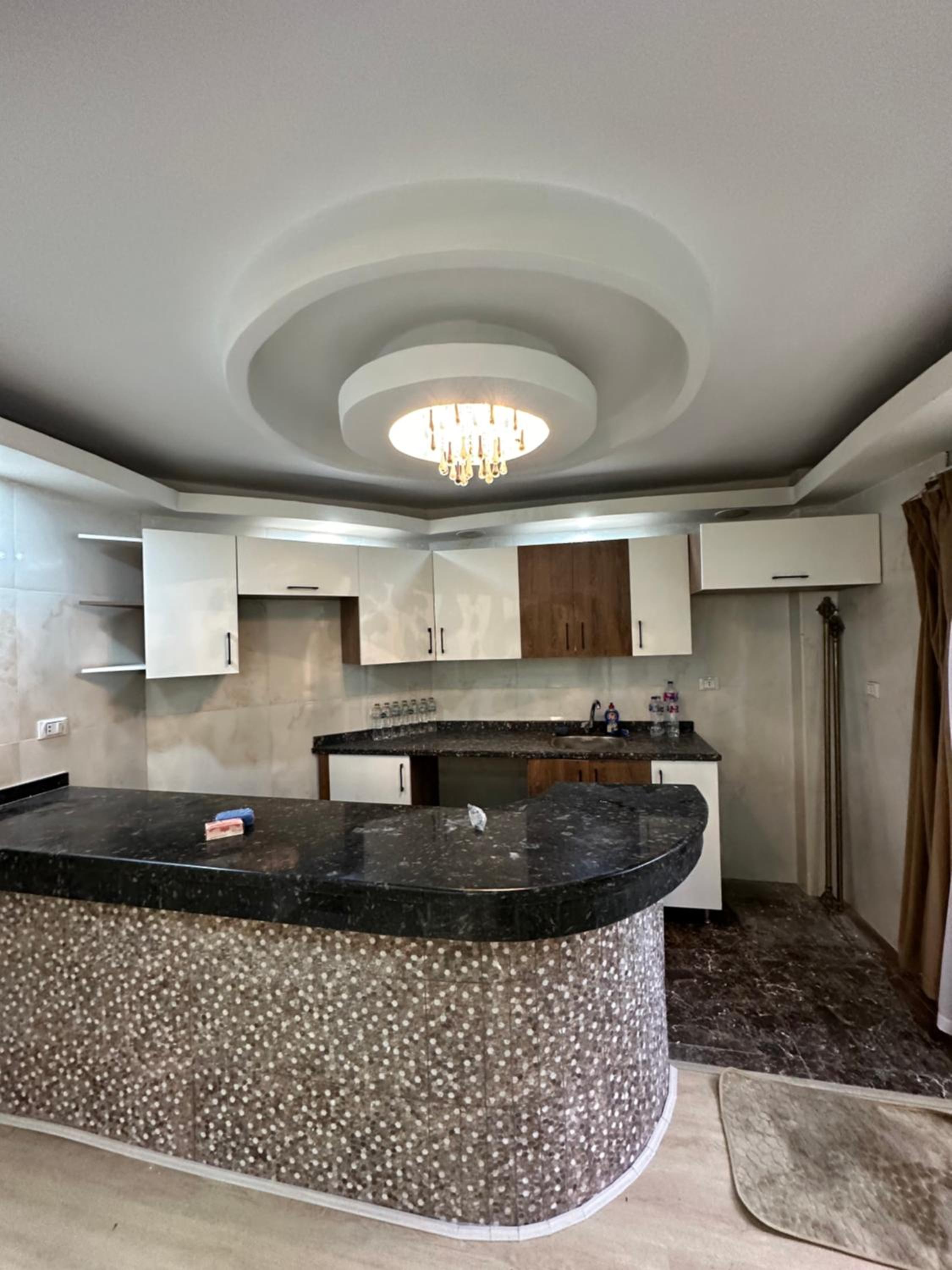 One room apartment with Garden Rehab city