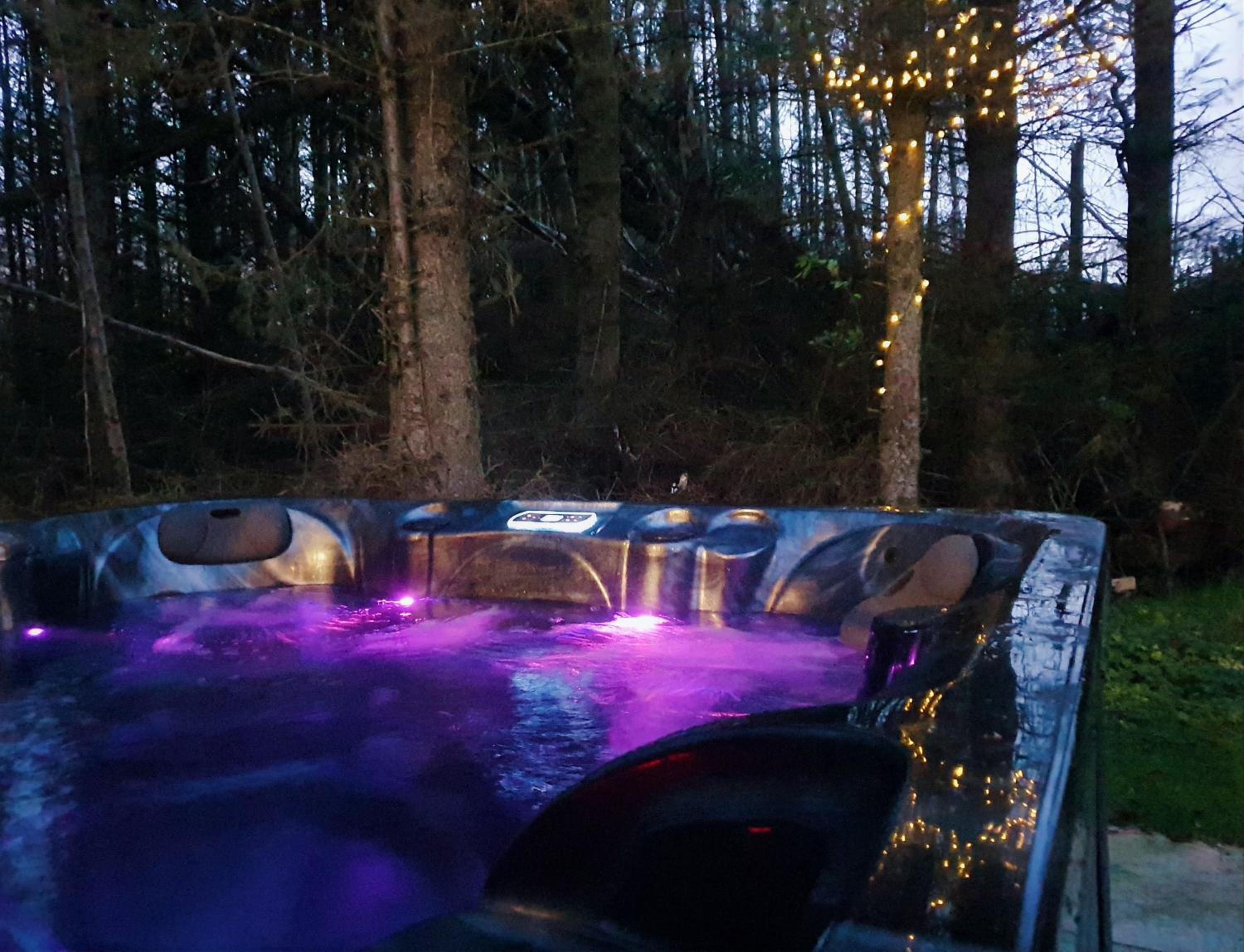 Woodland Hot Tub Retreat view 2