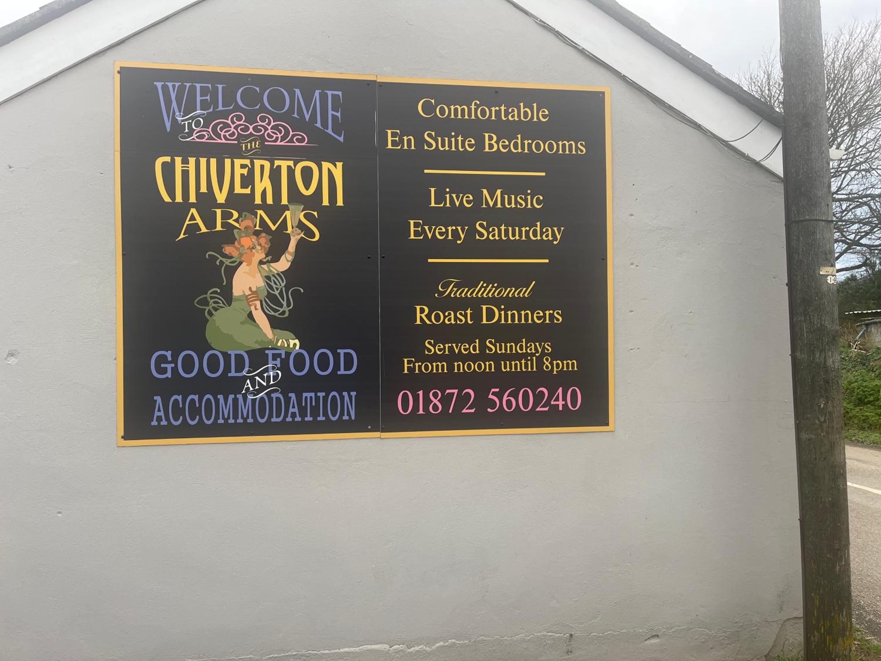 Chiverton arms