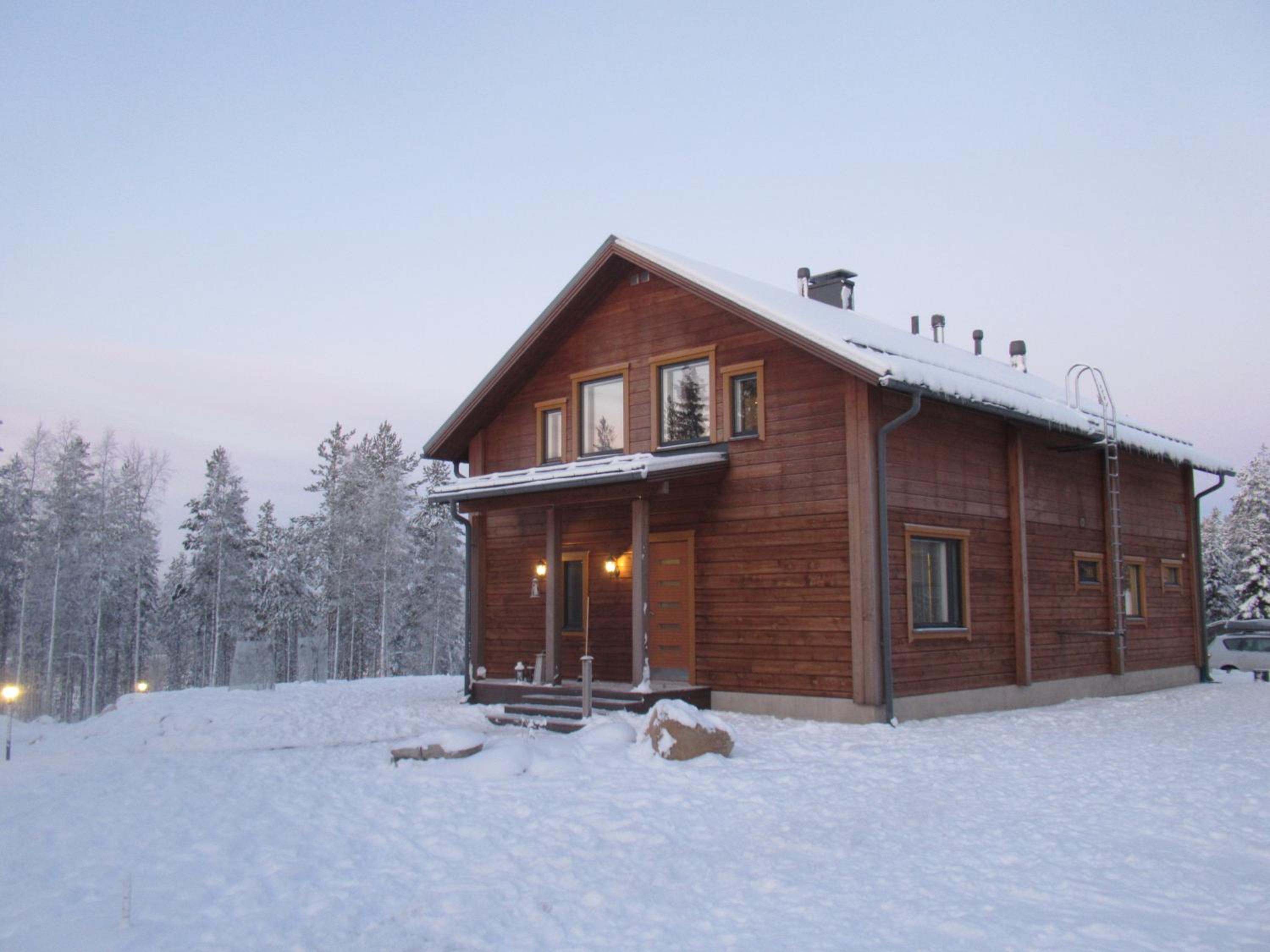 Christmas Log Cabin