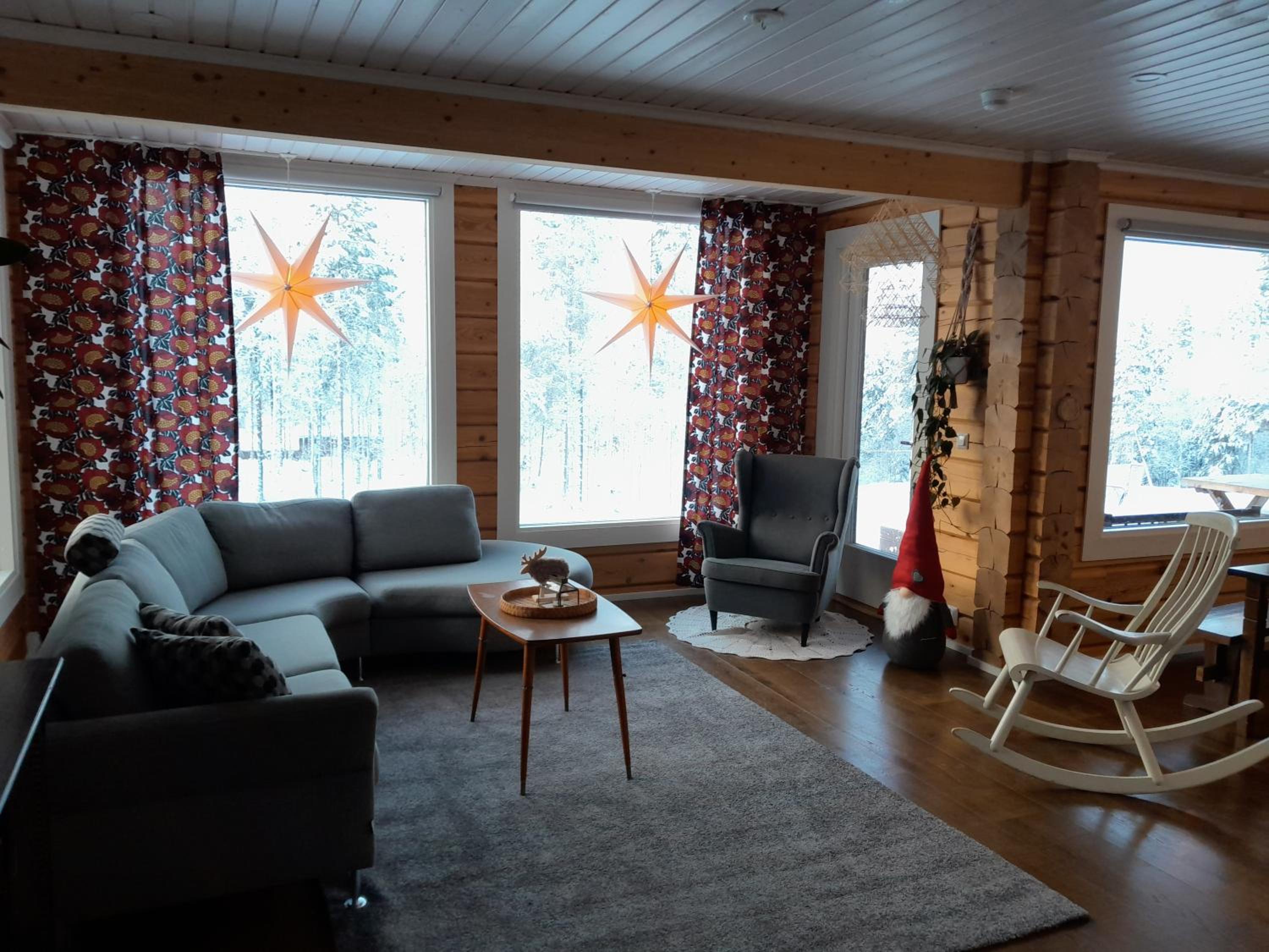 Christmas Log Cabin