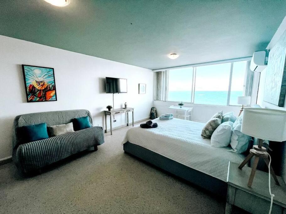 Ocean Park Studio 603 W/ Ocean Views @ San Juan view 4