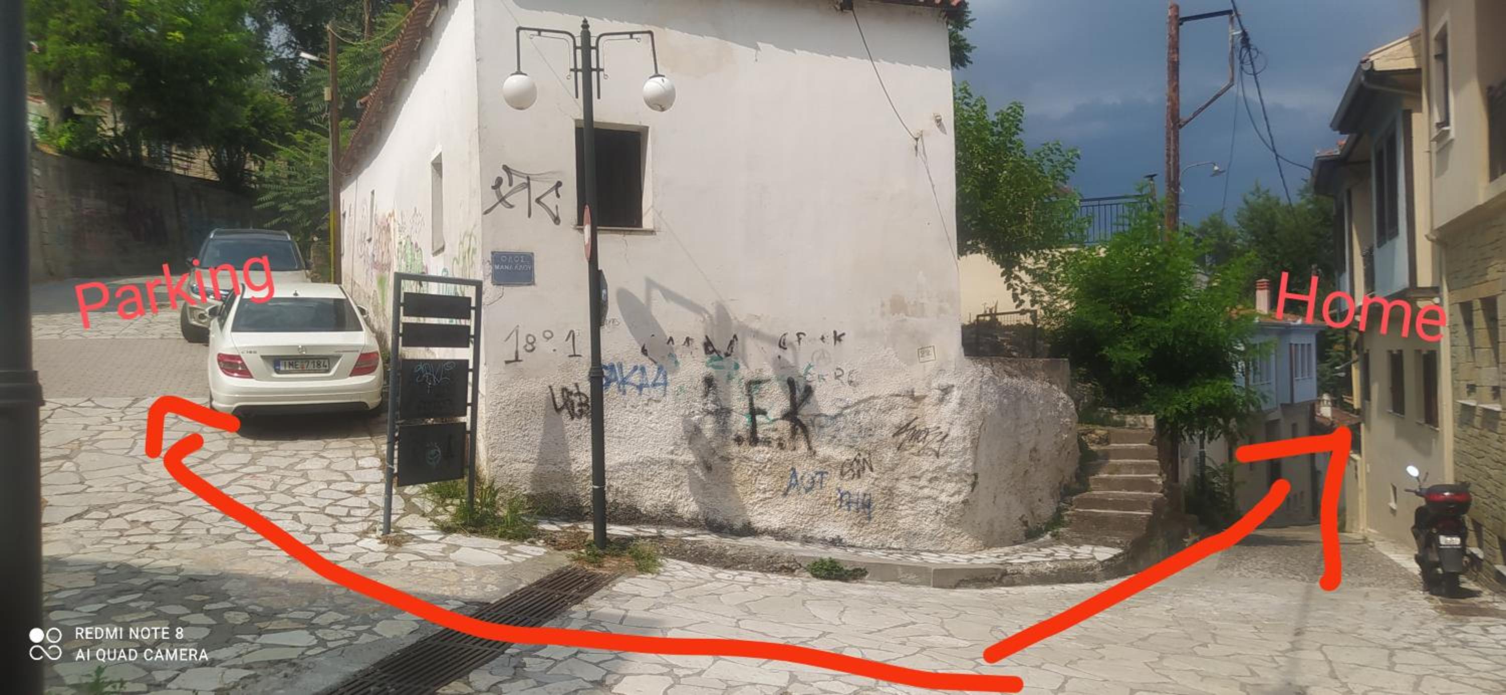 Varousi.Traditional house in old town of Trikala 1 view 2