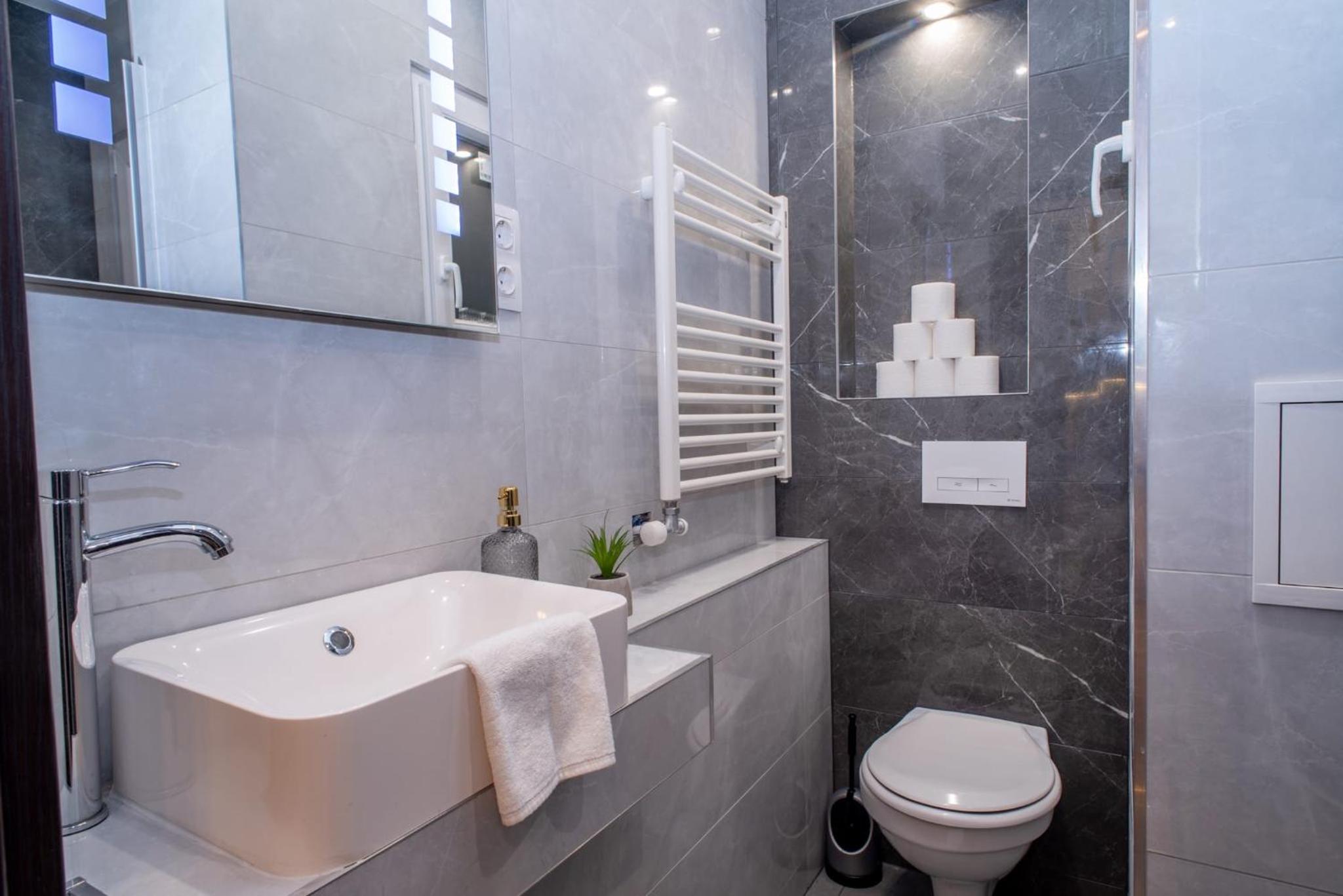 Very central NEW and large AC apartment